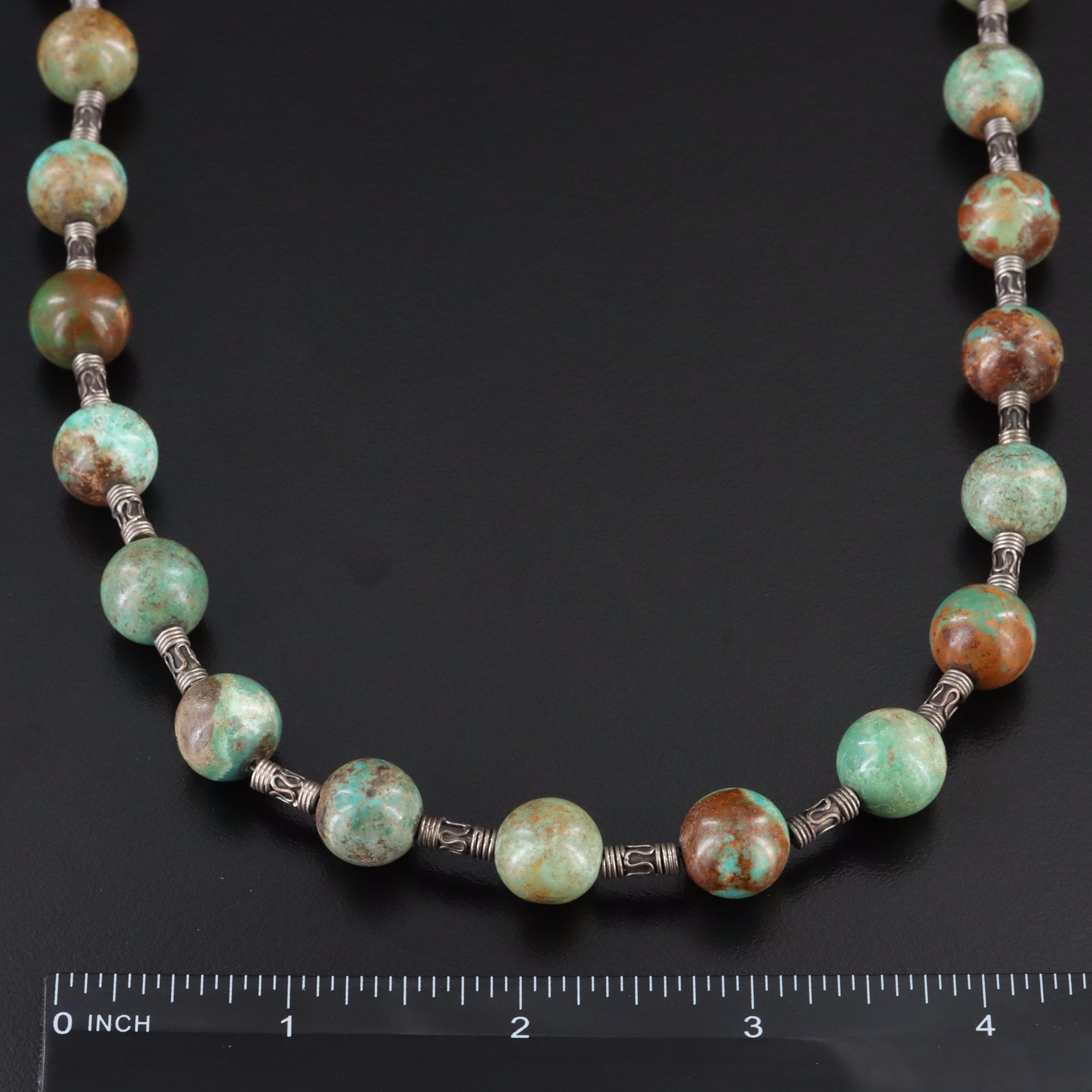 Turquoise Bead Necklace
