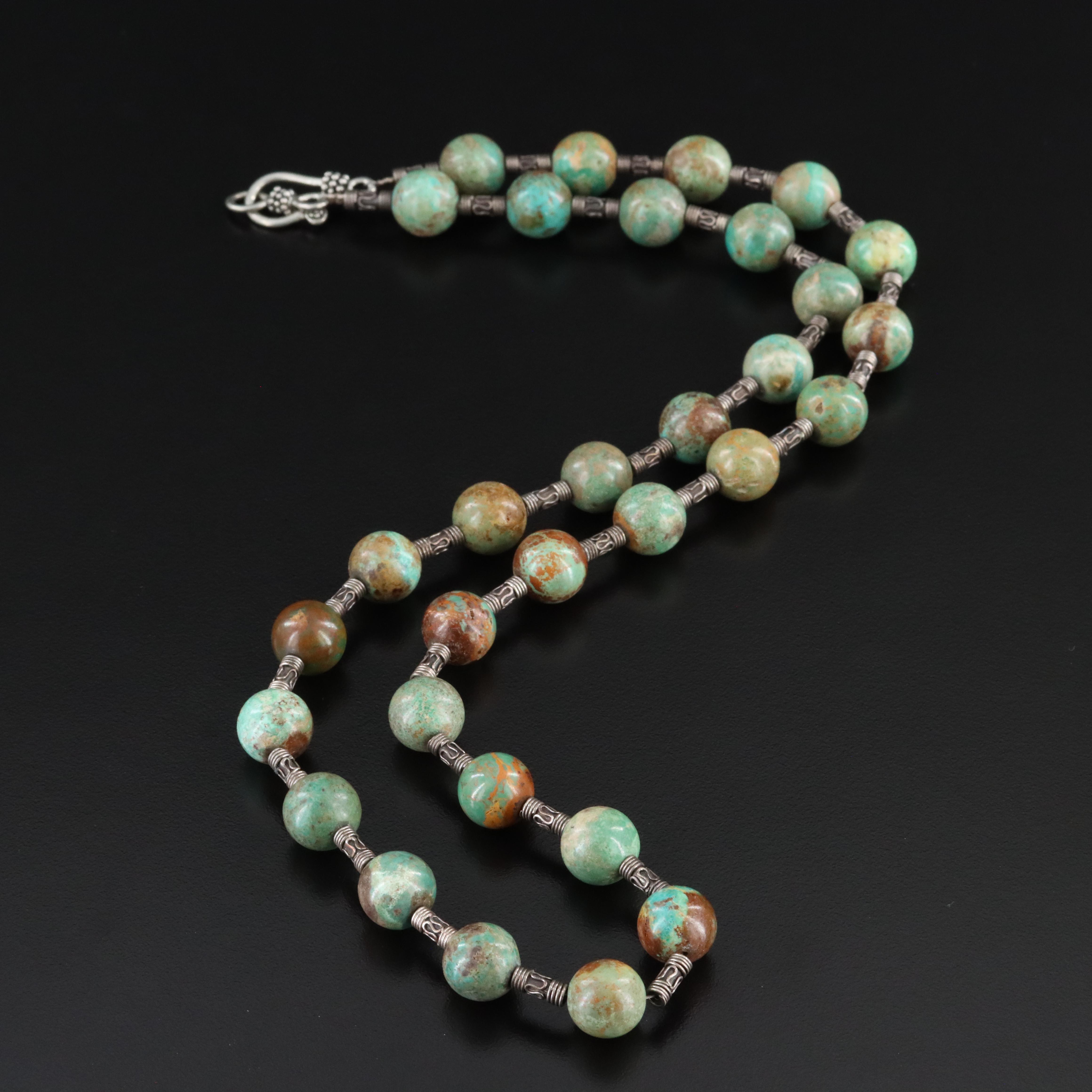 Turquoise Bead Necklace