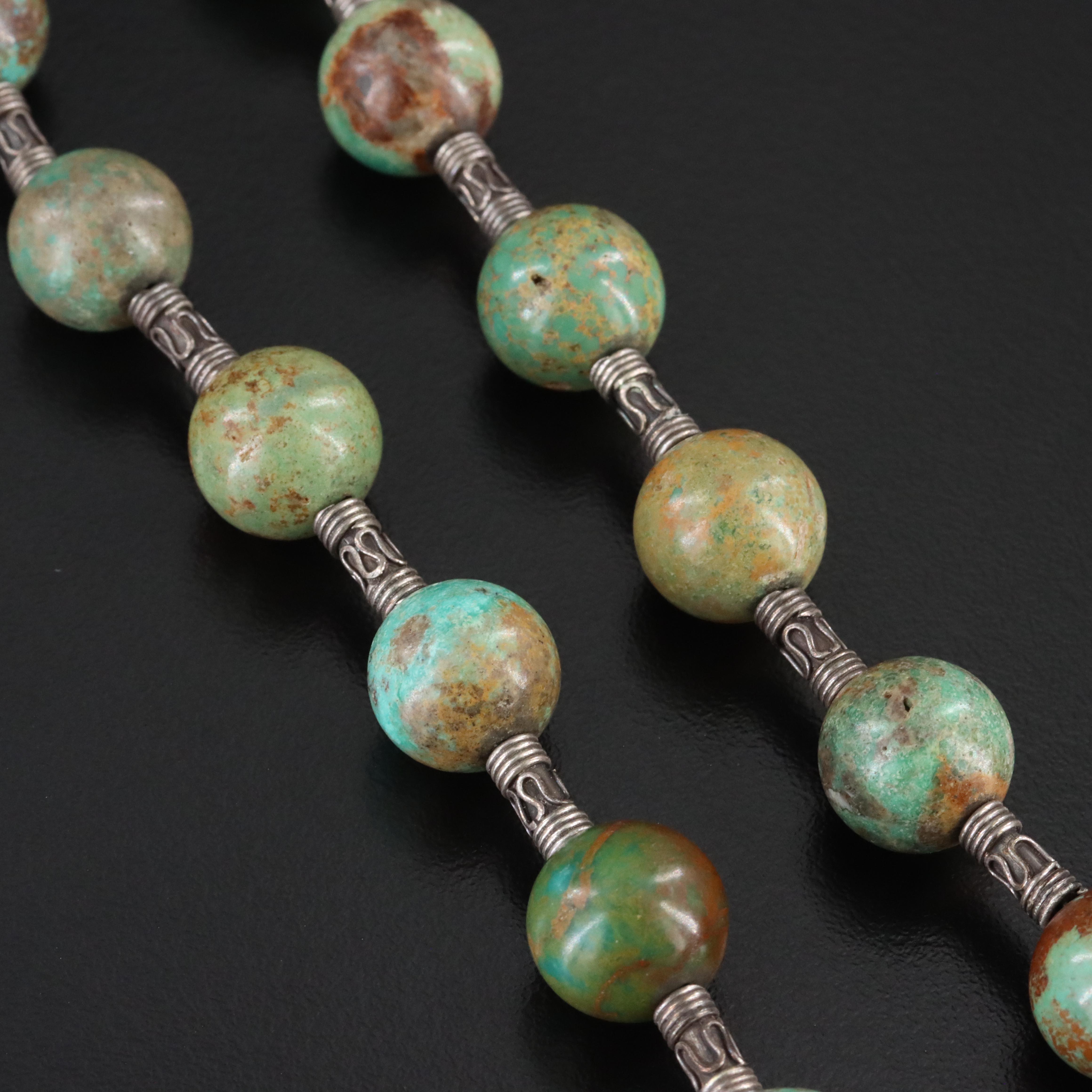 Turquoise Bead Necklace