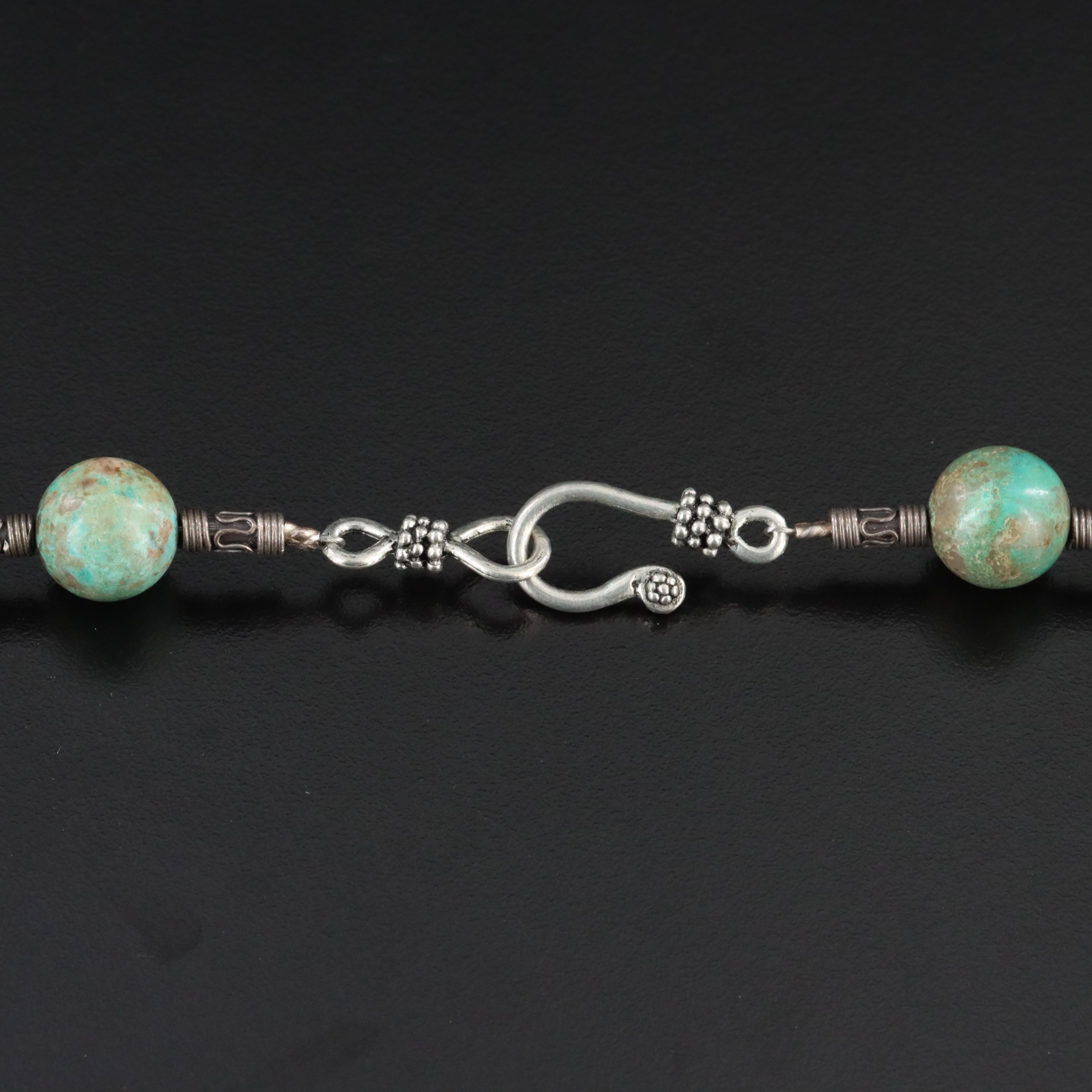 Turquoise Bead Necklace