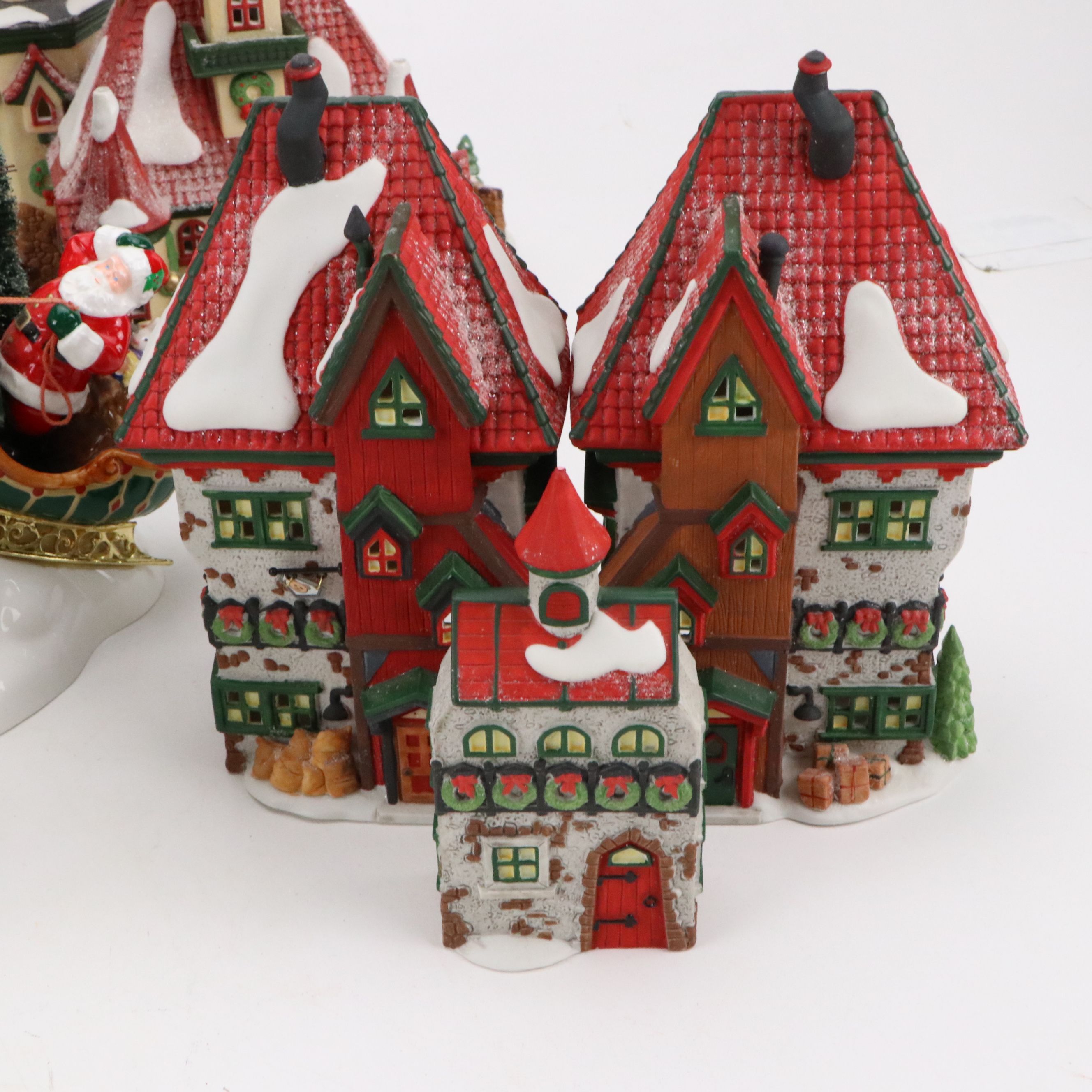 Department 56 "North Pole Express Depot" and More North Pole Series Decor