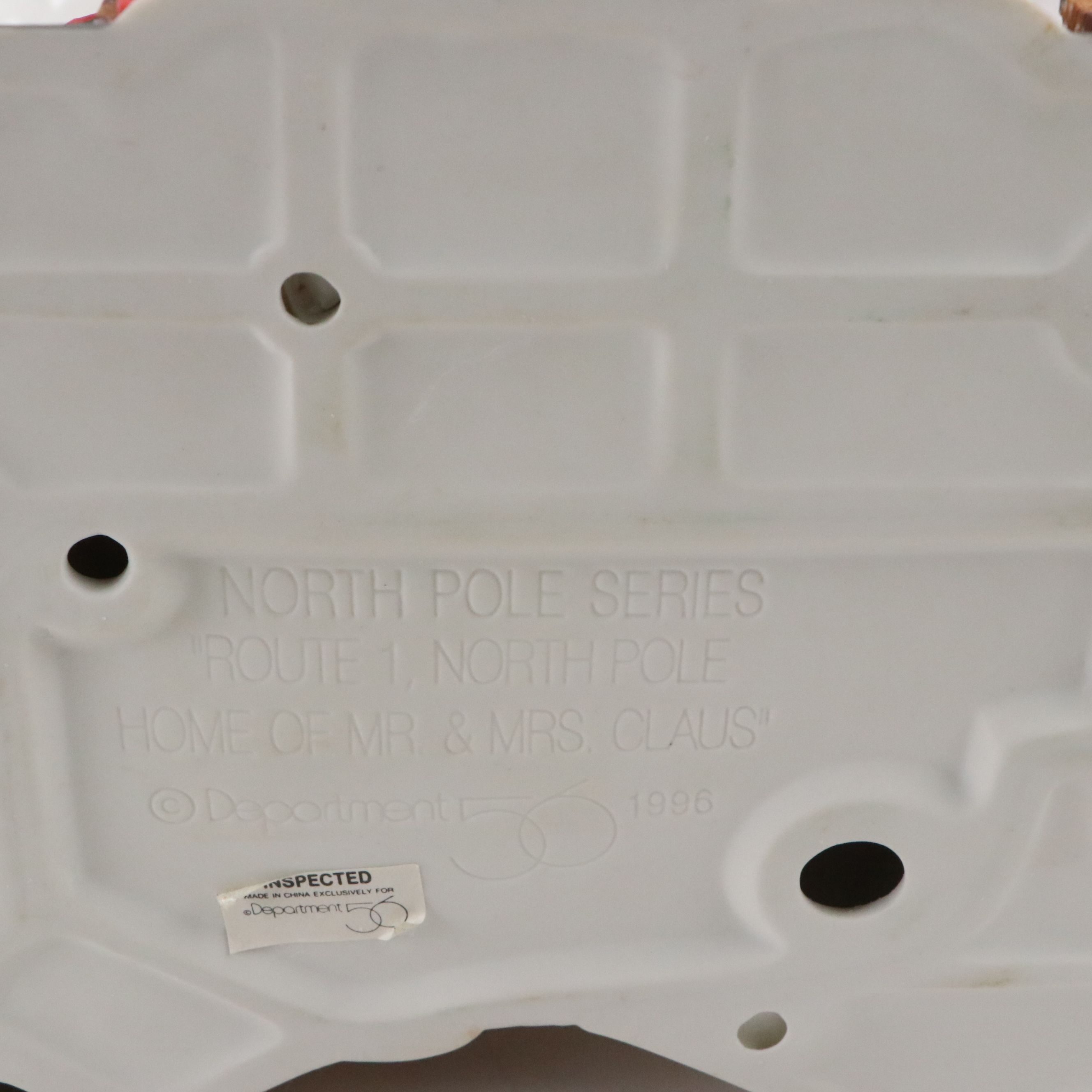 Department 56 "North Pole Express Depot" and More North Pole Series Decor