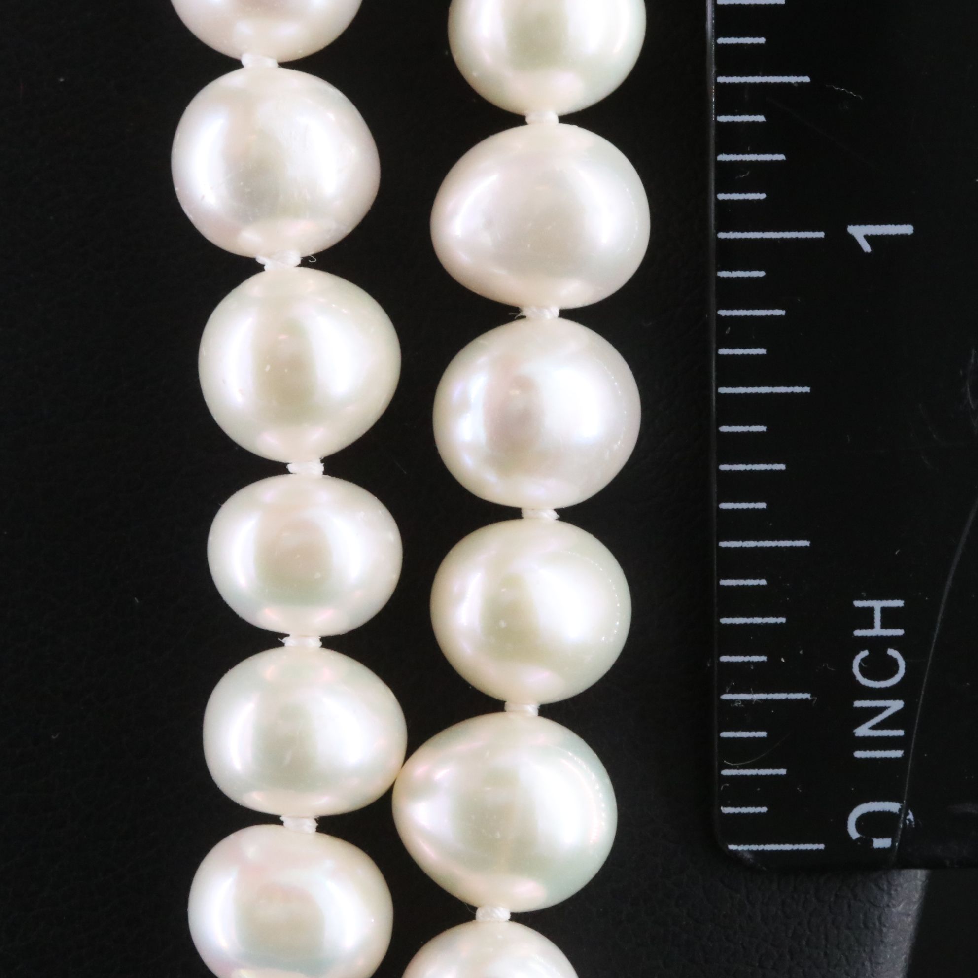 Endless Semi-Baroque Pearl Necklace
