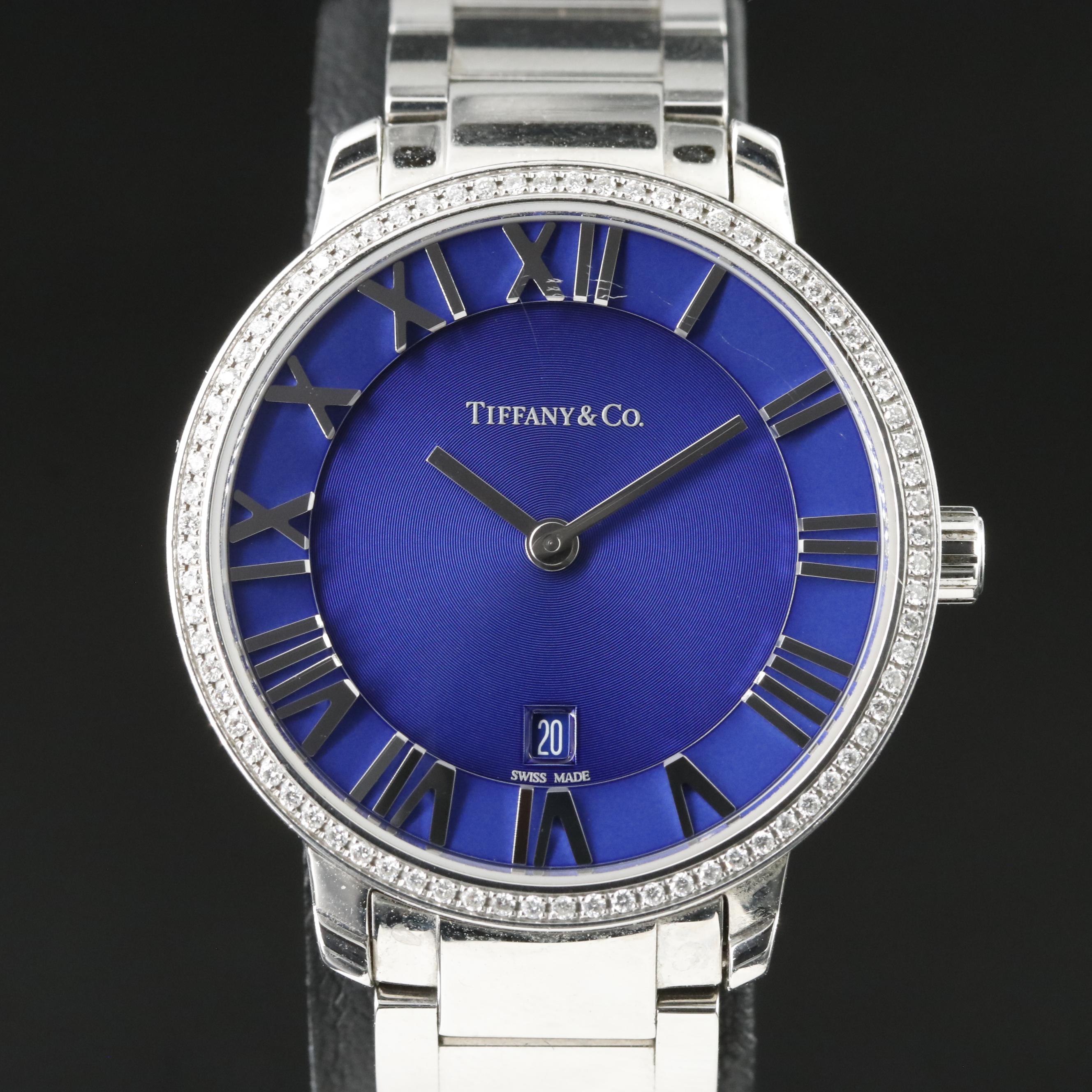 Tiffany & Co. Atlas Diamond Watch