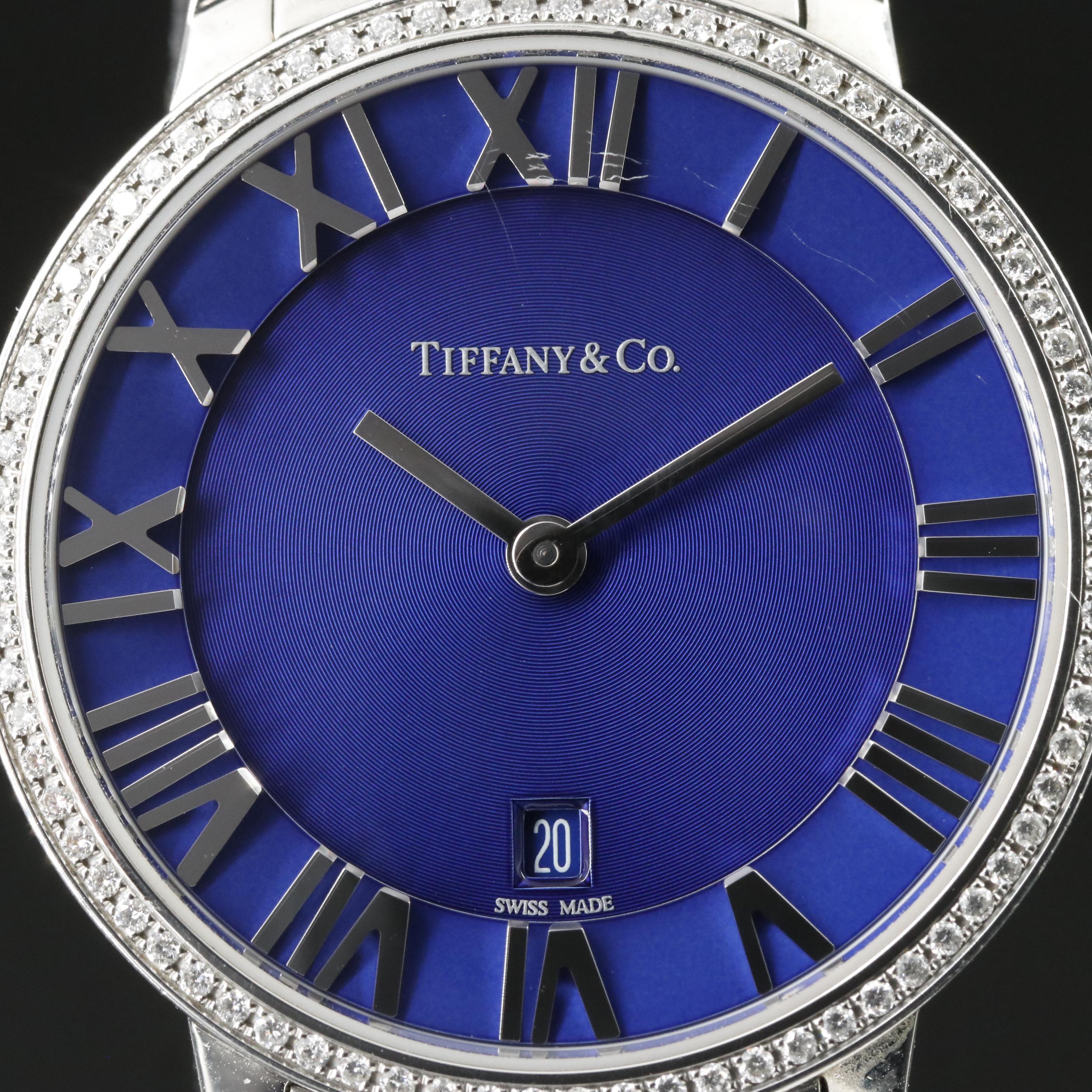 Tiffany & Co. Atlas Diamond Watch