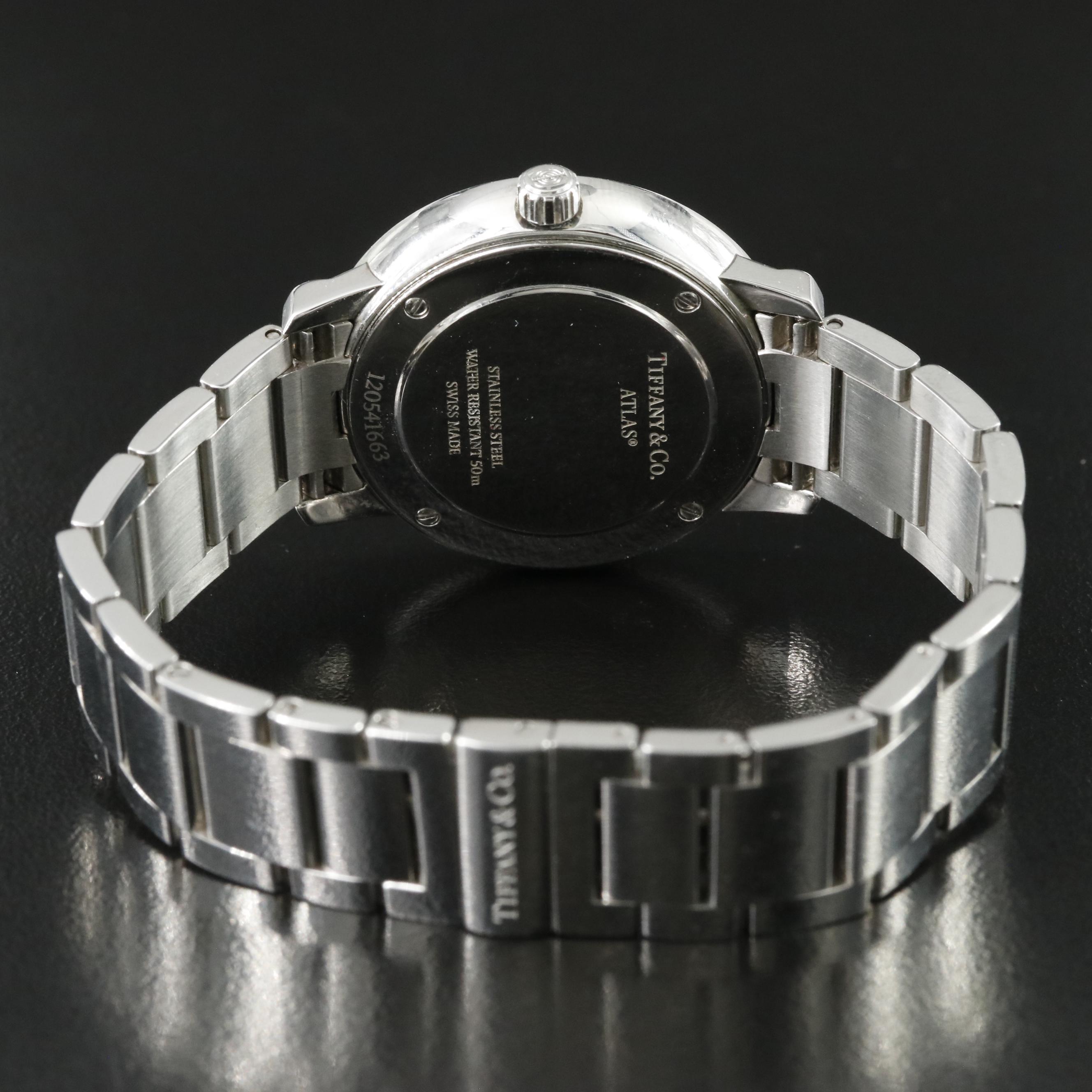 Tiffany & Co. Atlas Diamond Watch