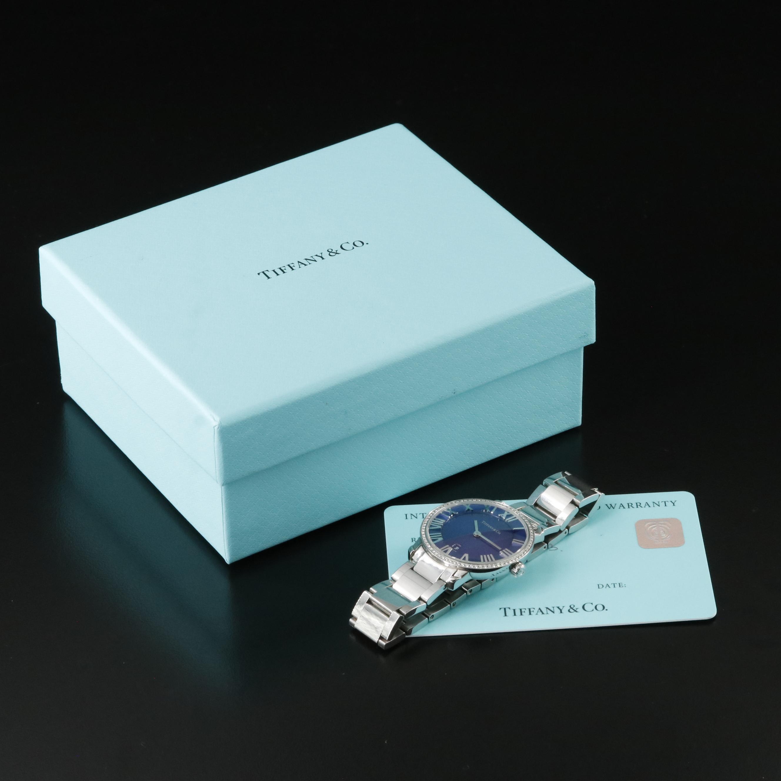 Tiffany & Co. Atlas Diamond Watch