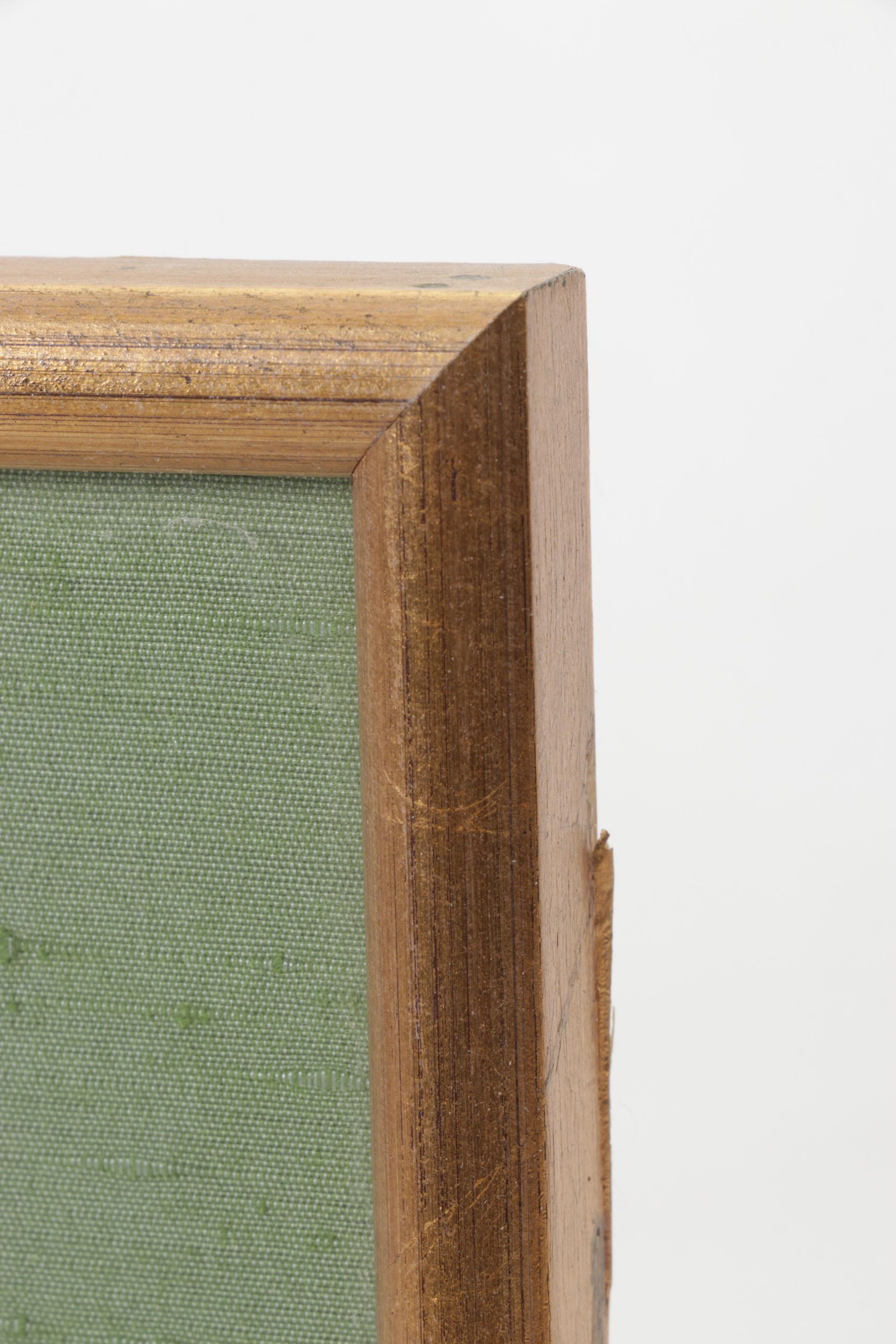 Chinese Watercolor Landscape Painting of Lone Fisherman In Mountain River Valley