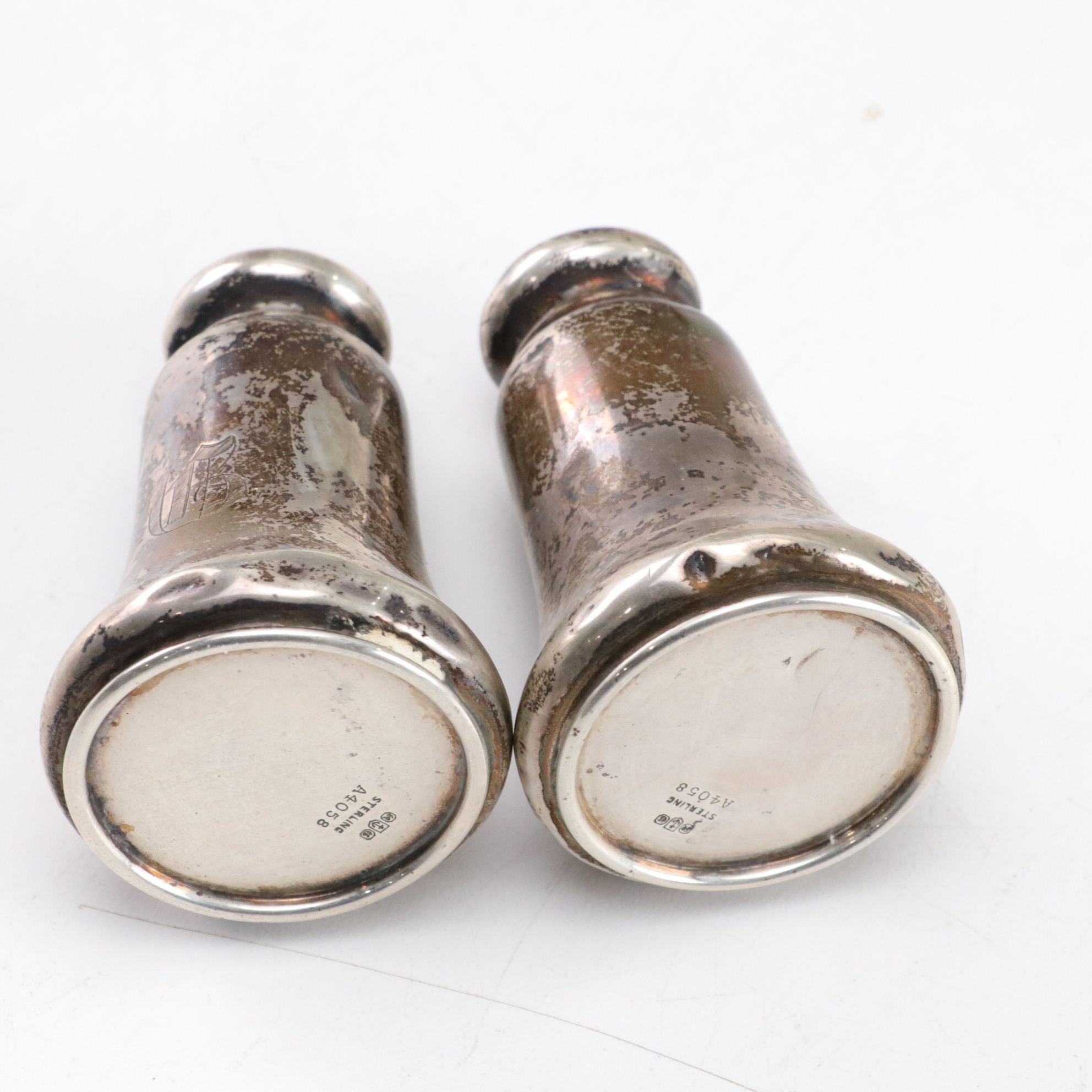 Sterling Silver Sugar Bowl, Napkin Rings & More