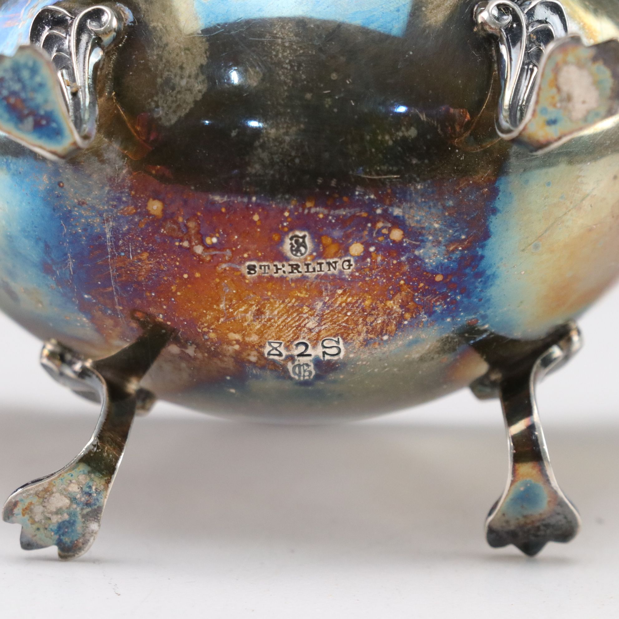 Sterling Silver Sugar Bowl, Napkin Rings & More