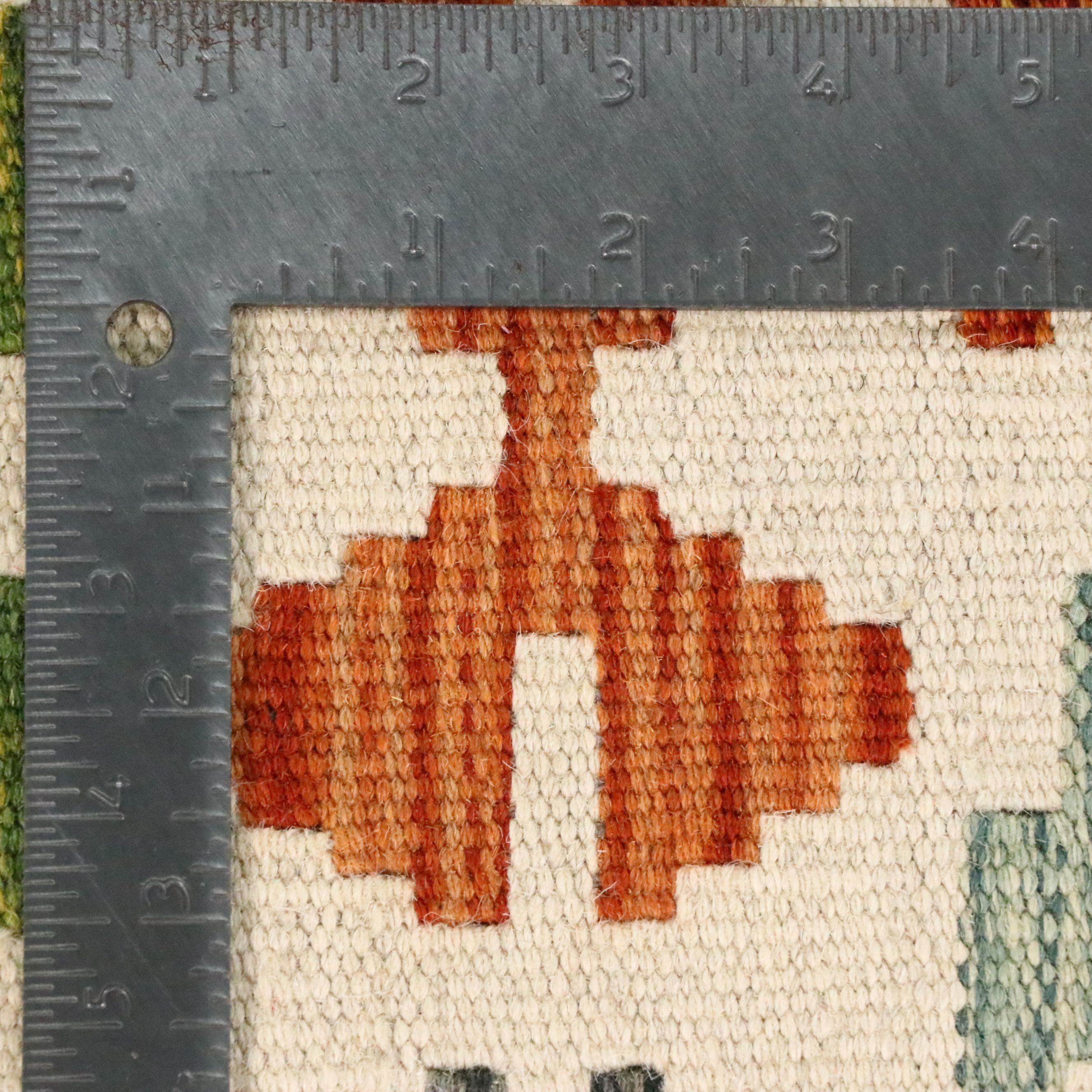 5'10 x 8'2 Handwoven Pakistani Kilim Area Rug