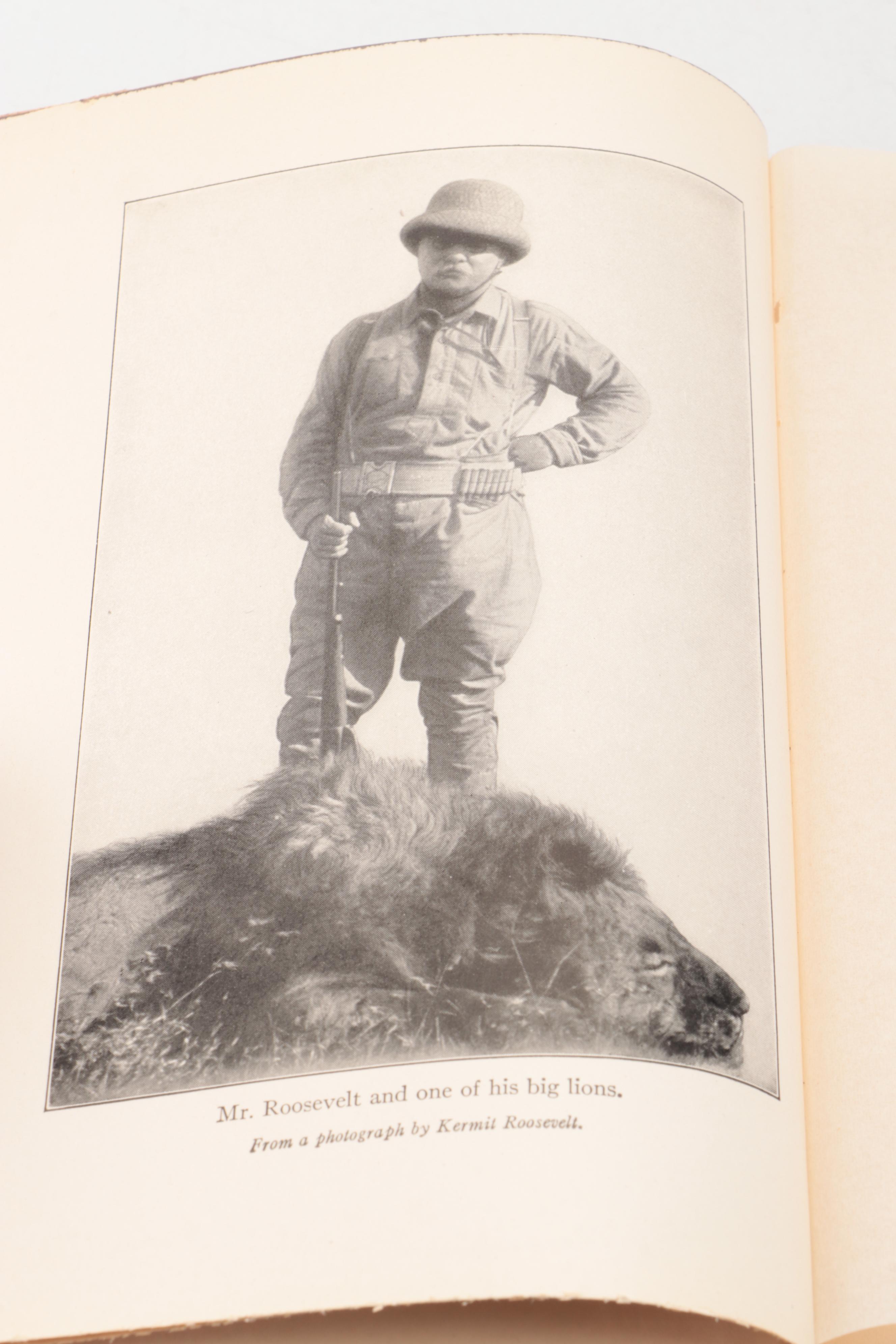 "African Game Trails" Vol. I by Theodore Roosevelt, 1924