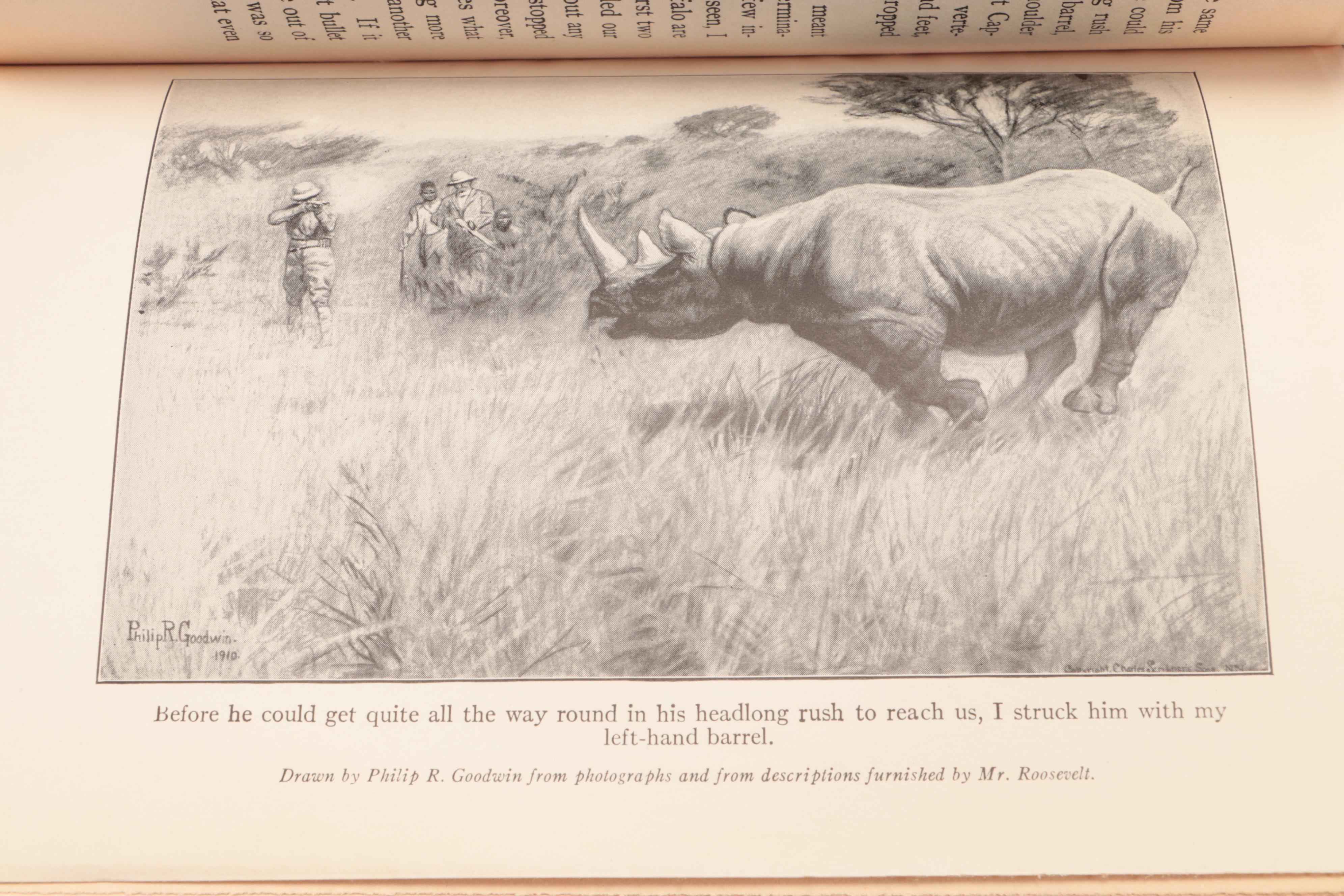 "African Game Trails" Vol. I by Theodore Roosevelt, 1924