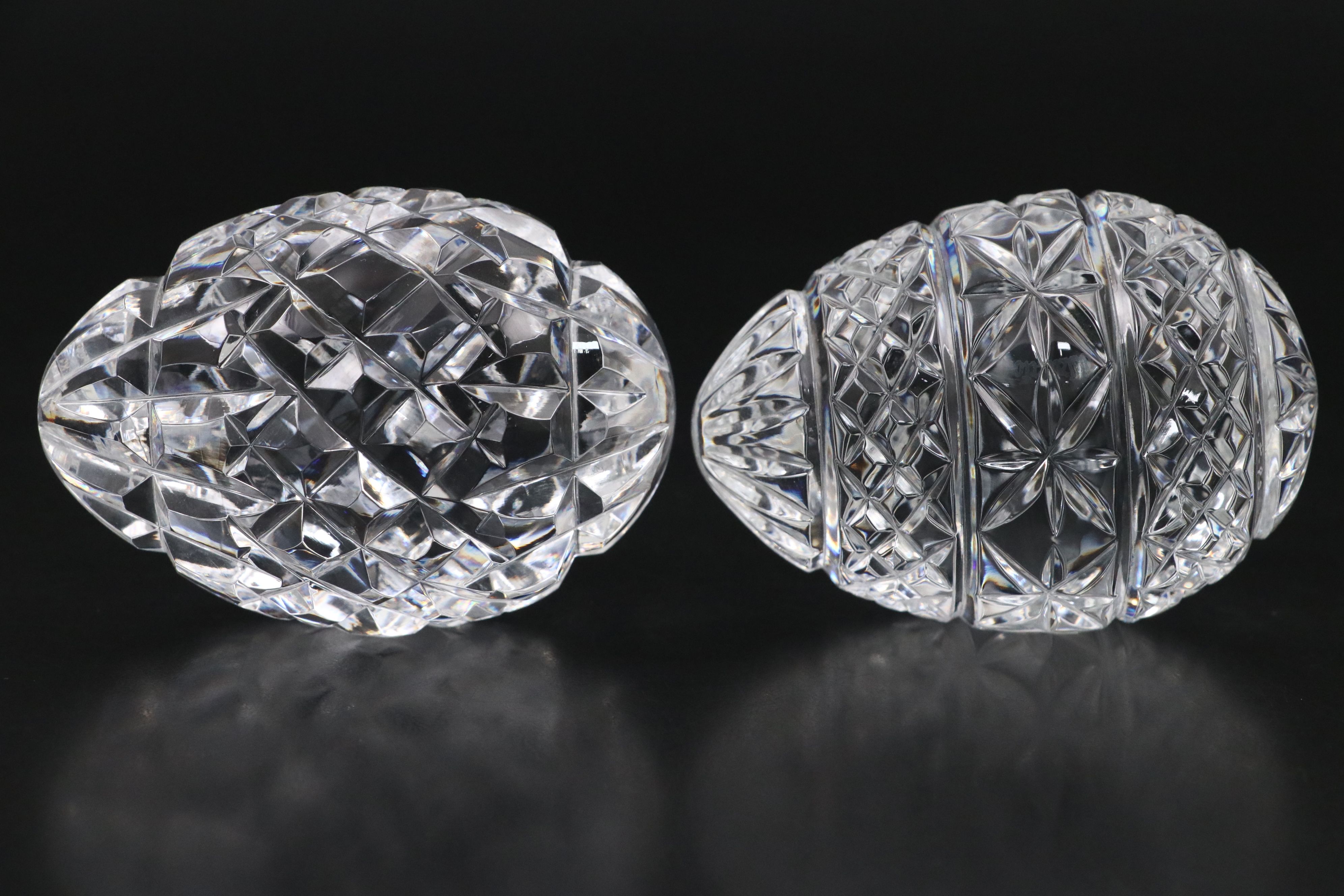 Waterford Crystal with Other Paperweights and Bottle Stopper