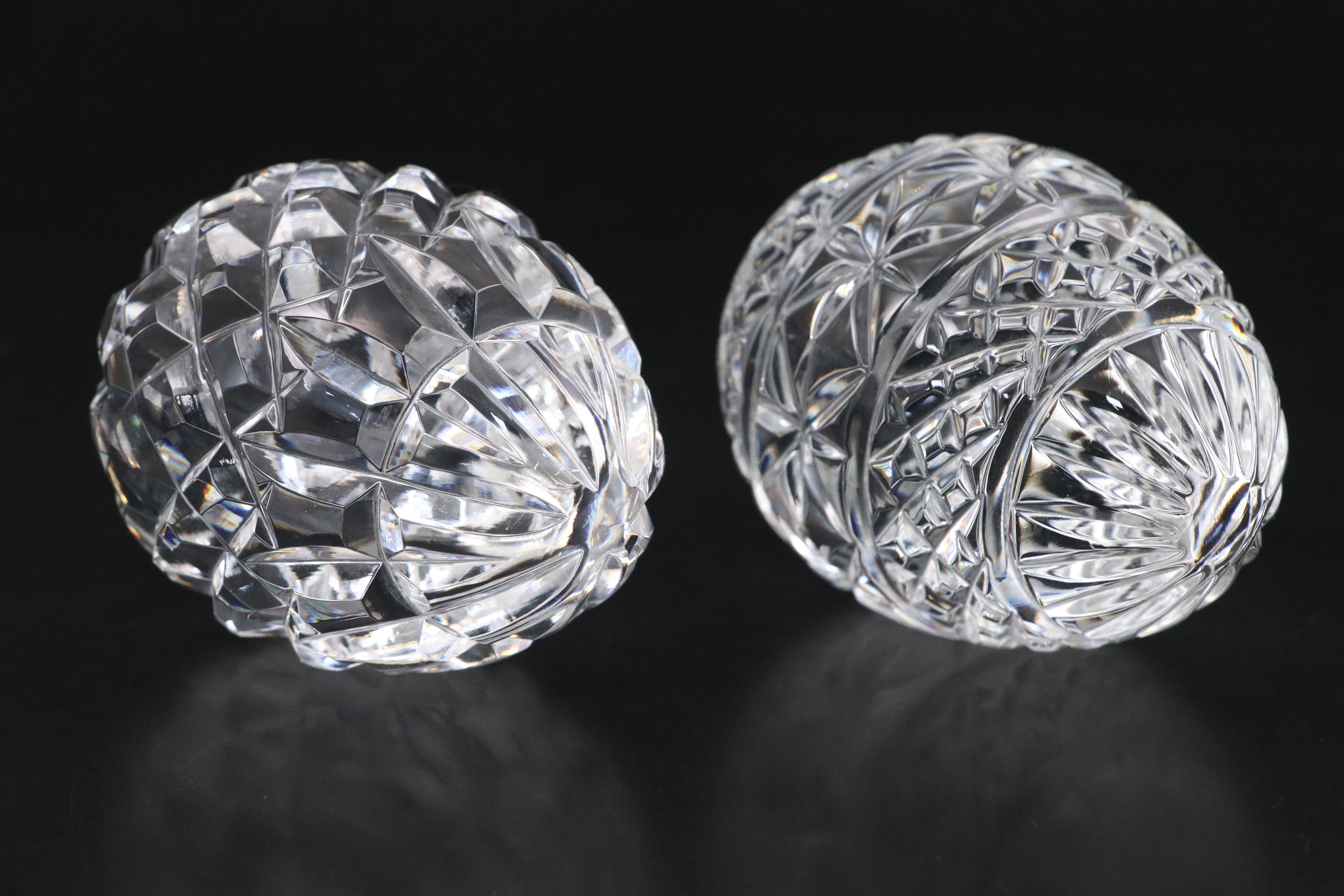 Waterford Crystal with Other Paperweights and Bottle Stopper