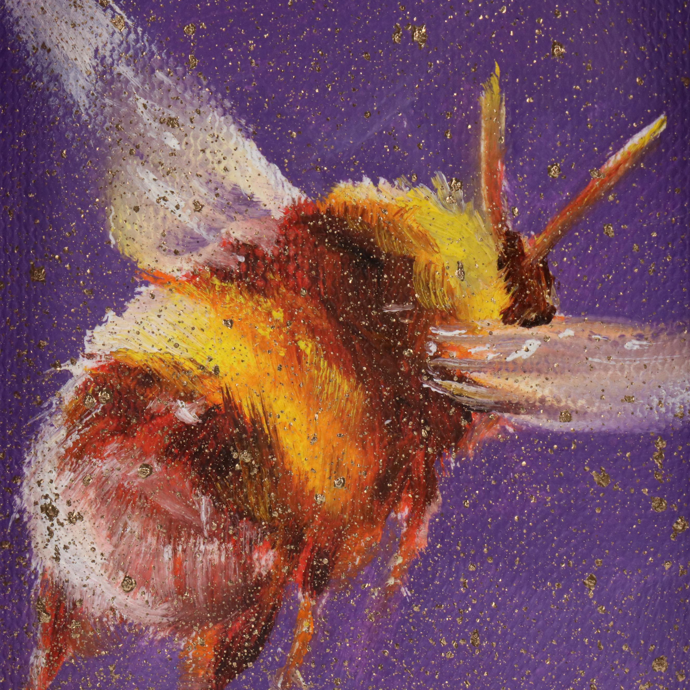Inga Kovalenko Oil Painting of Bee, 2025