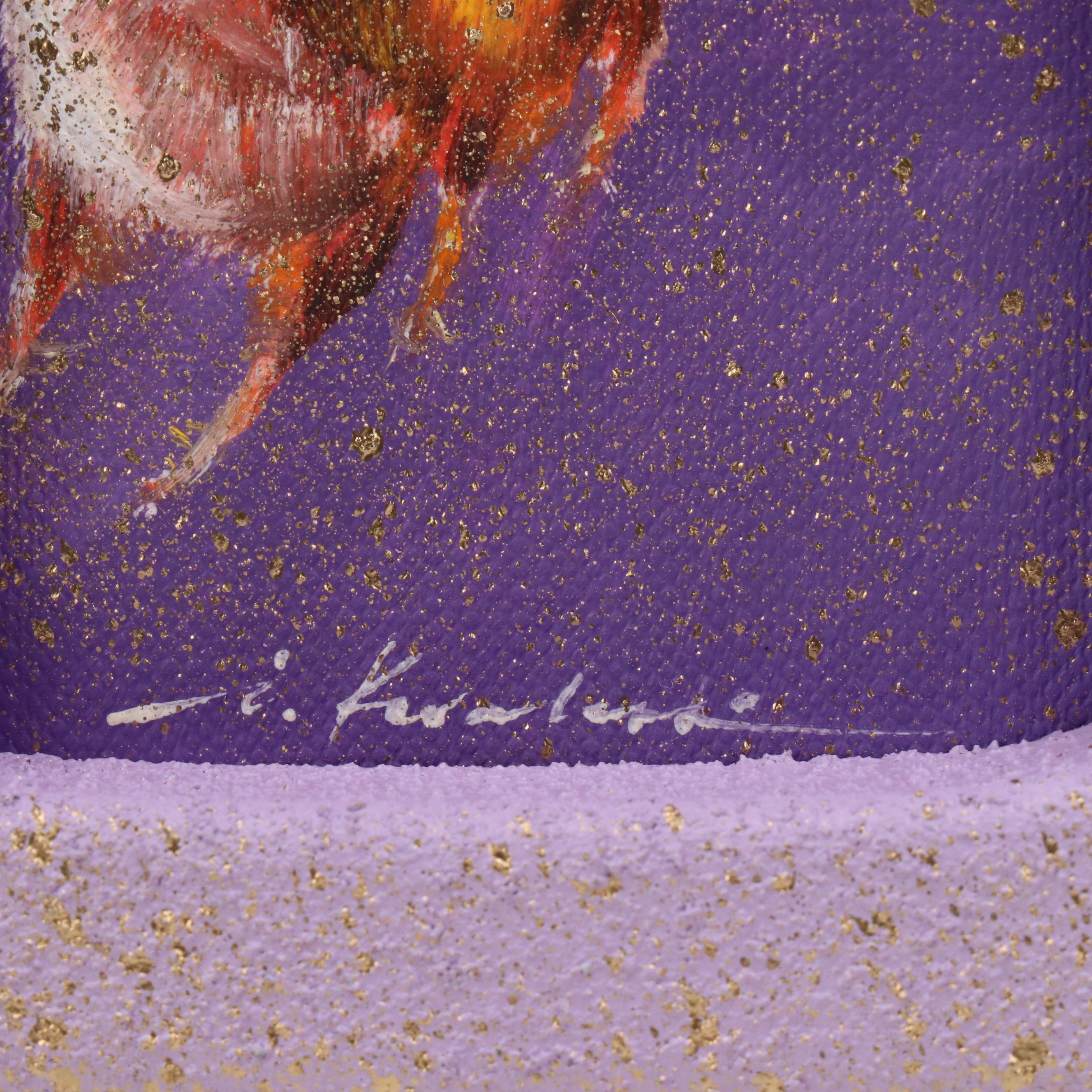 Inga Kovalenko Oil Painting of Bee, 2025