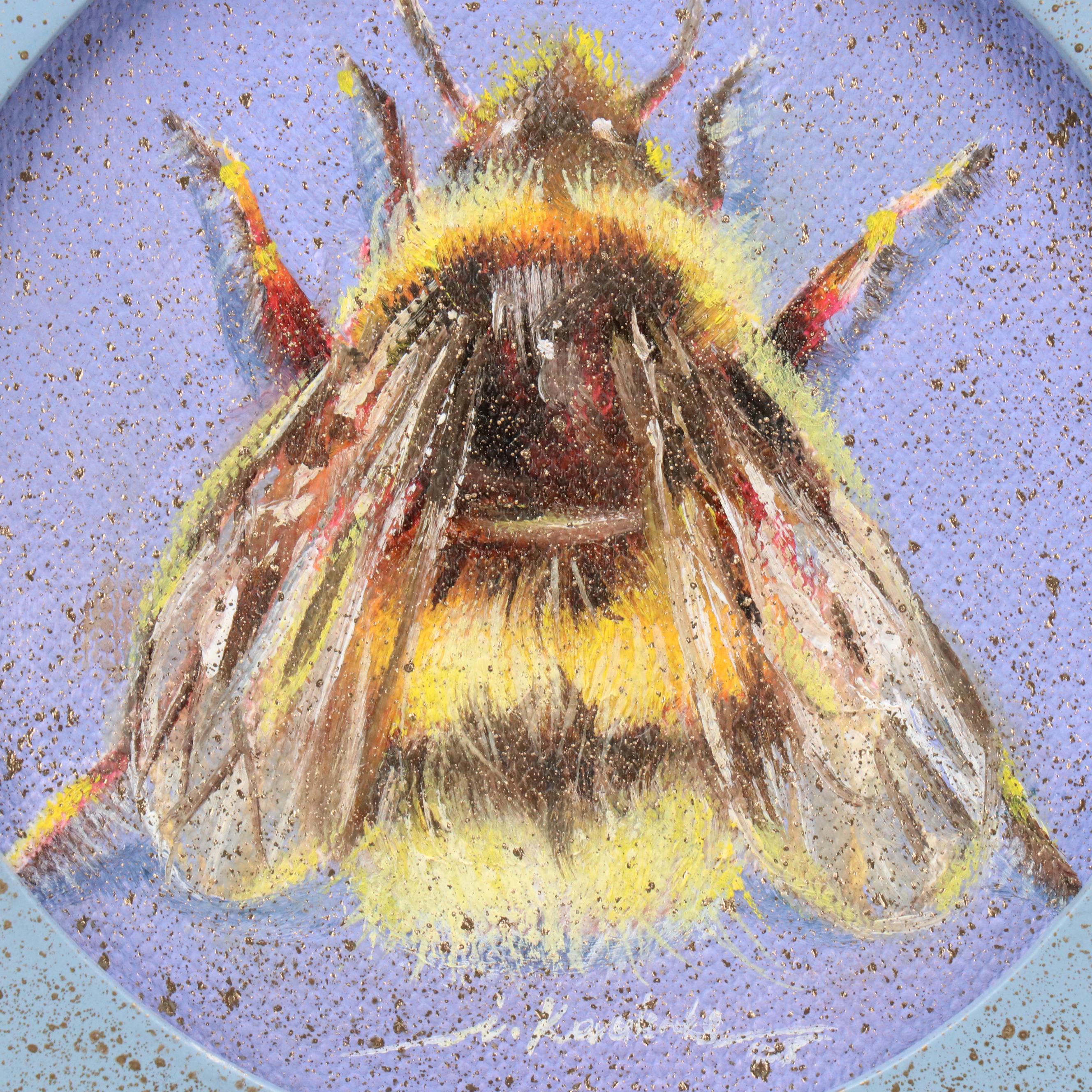 Inga Kovalenko Oil Painting of Bee, 2025