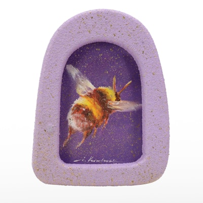 Inga Kovalenko Oil Painting of Bee, 2025 Inga Kovalenko Oil Painting of Bee, 2025