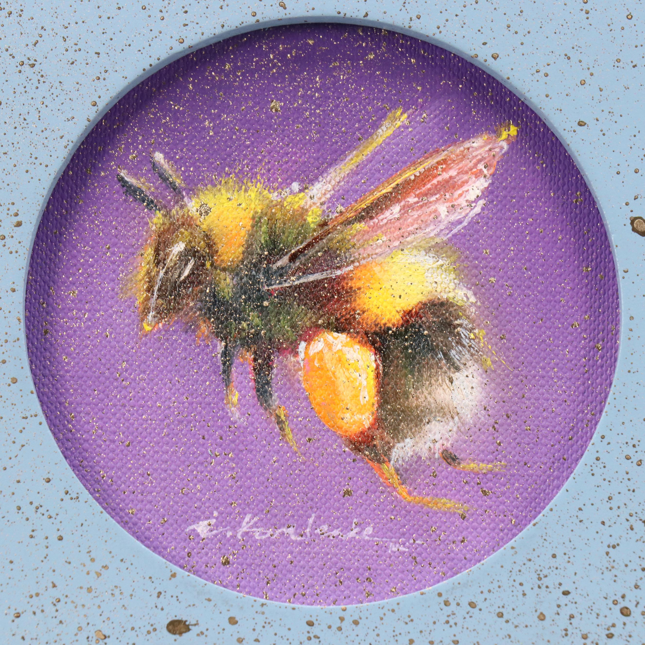 Inga Kovalenko Oil Painting of Bee, 2025