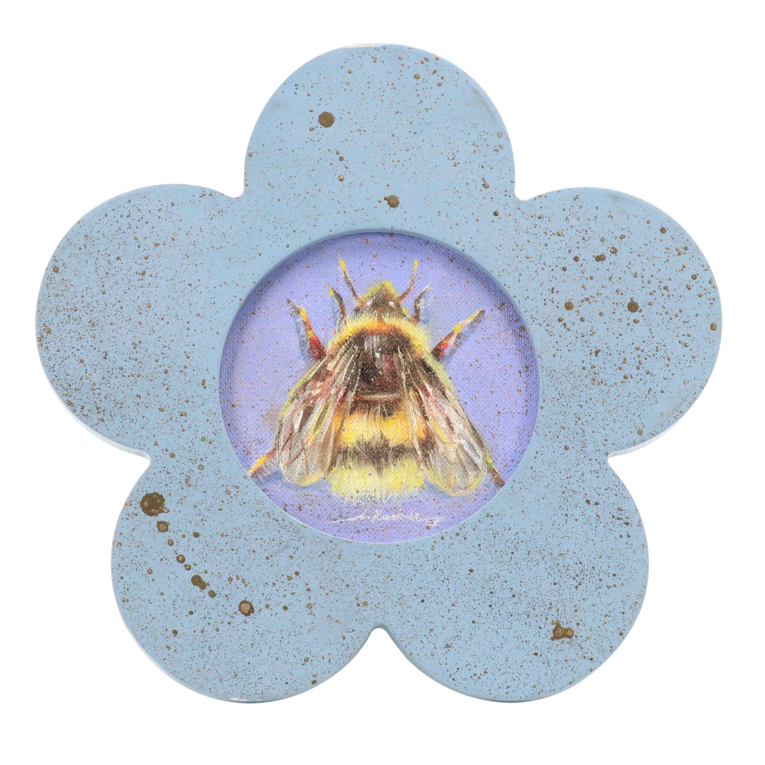 Inga Kovalenko Oil Painting of Bee, 2025