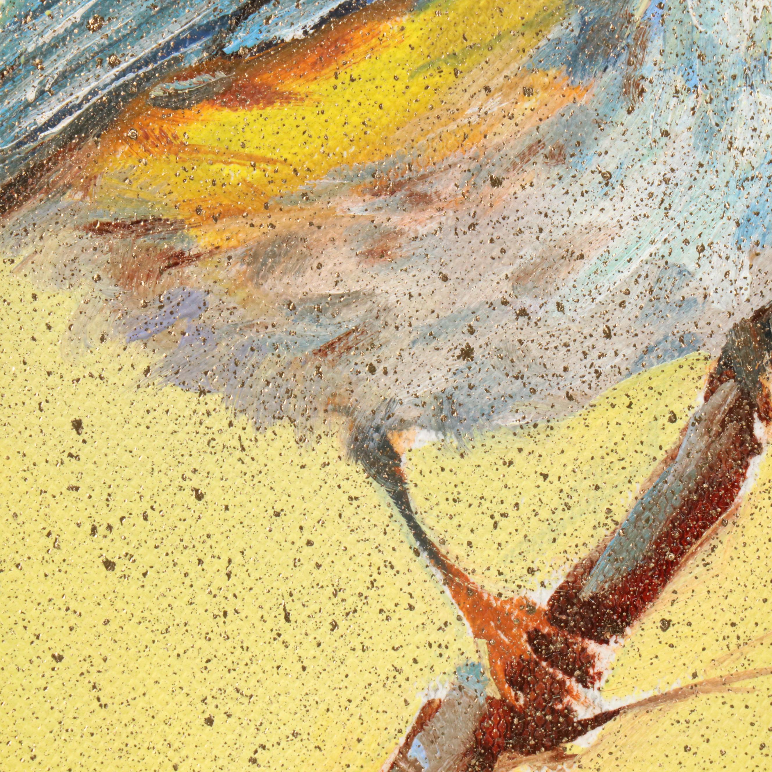 Inga Kovalenko Oil Painting of Bird, 2025