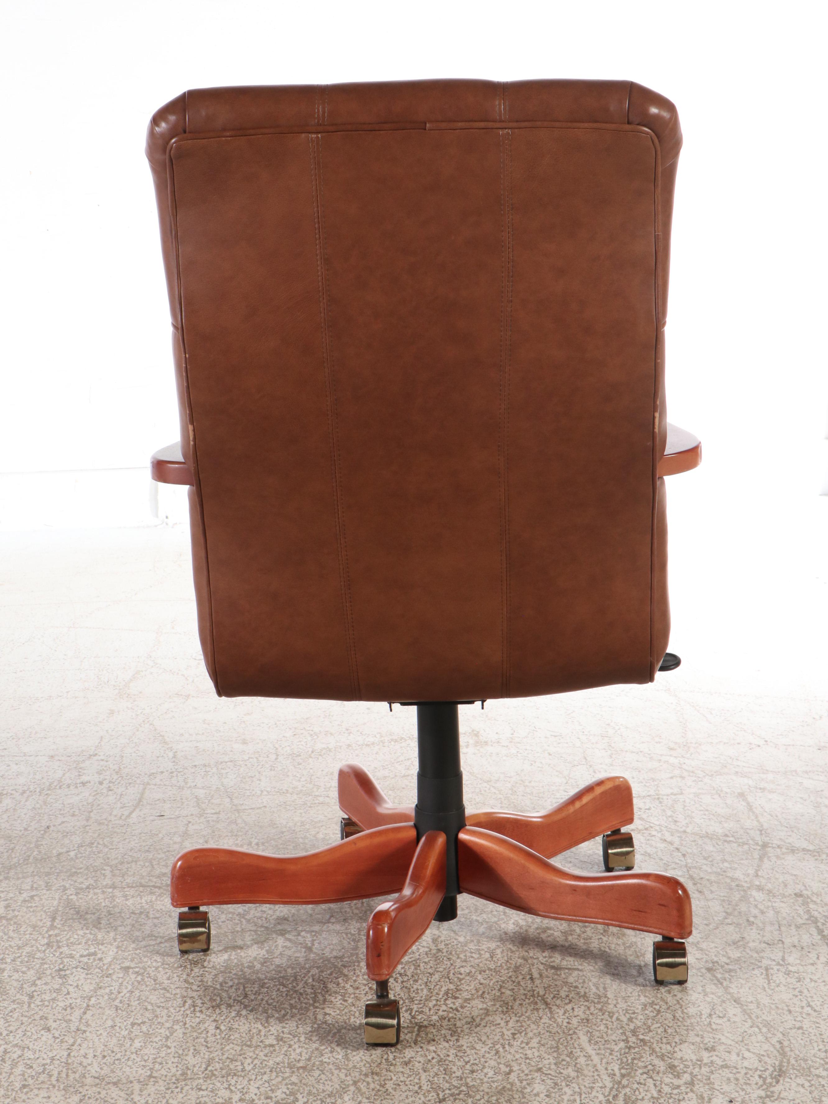 Faux Leather Upholstered Office Chair