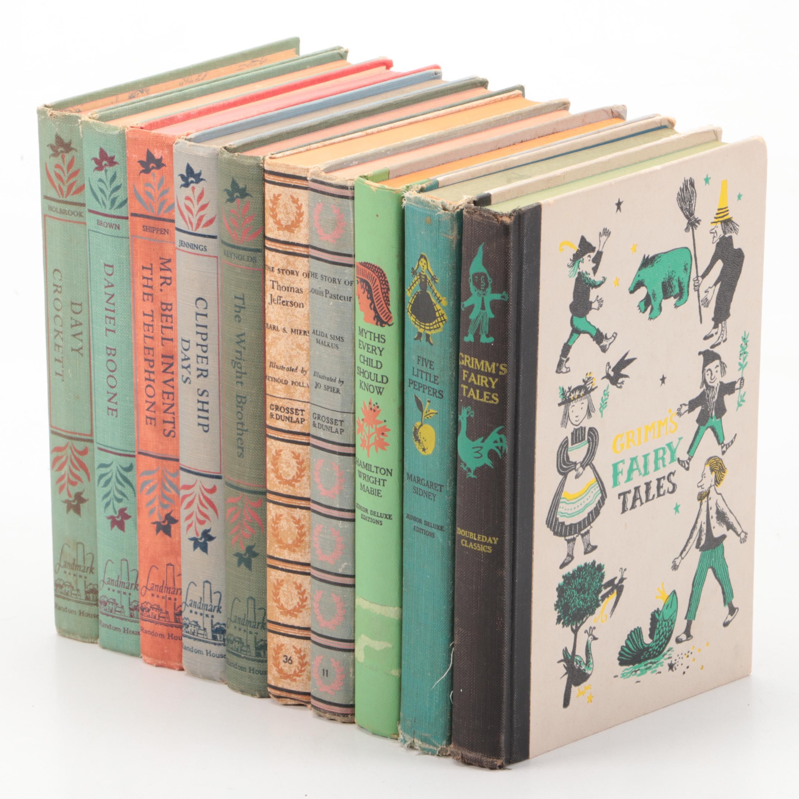 "Grimm's Fairy Tales" and More Illustrated Children's Books, Mid-20th Century