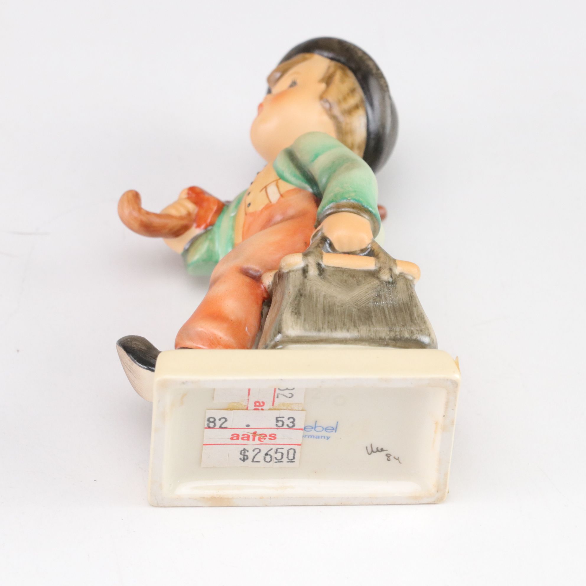 Goebel "Merry Wanderer" and "Birthday Serenade" in Hummel Porcelain Set, 1980s