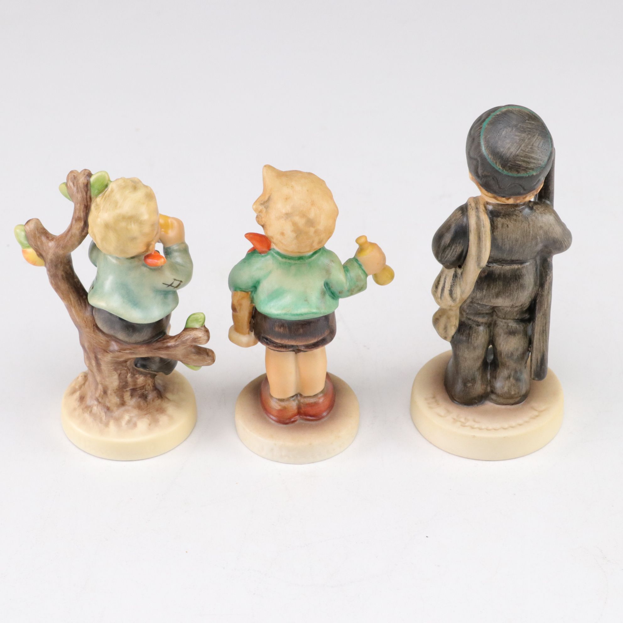 Goebel "Merry Wanderer" and "Birthday Serenade" in Hummel Porcelain Set, 1980s