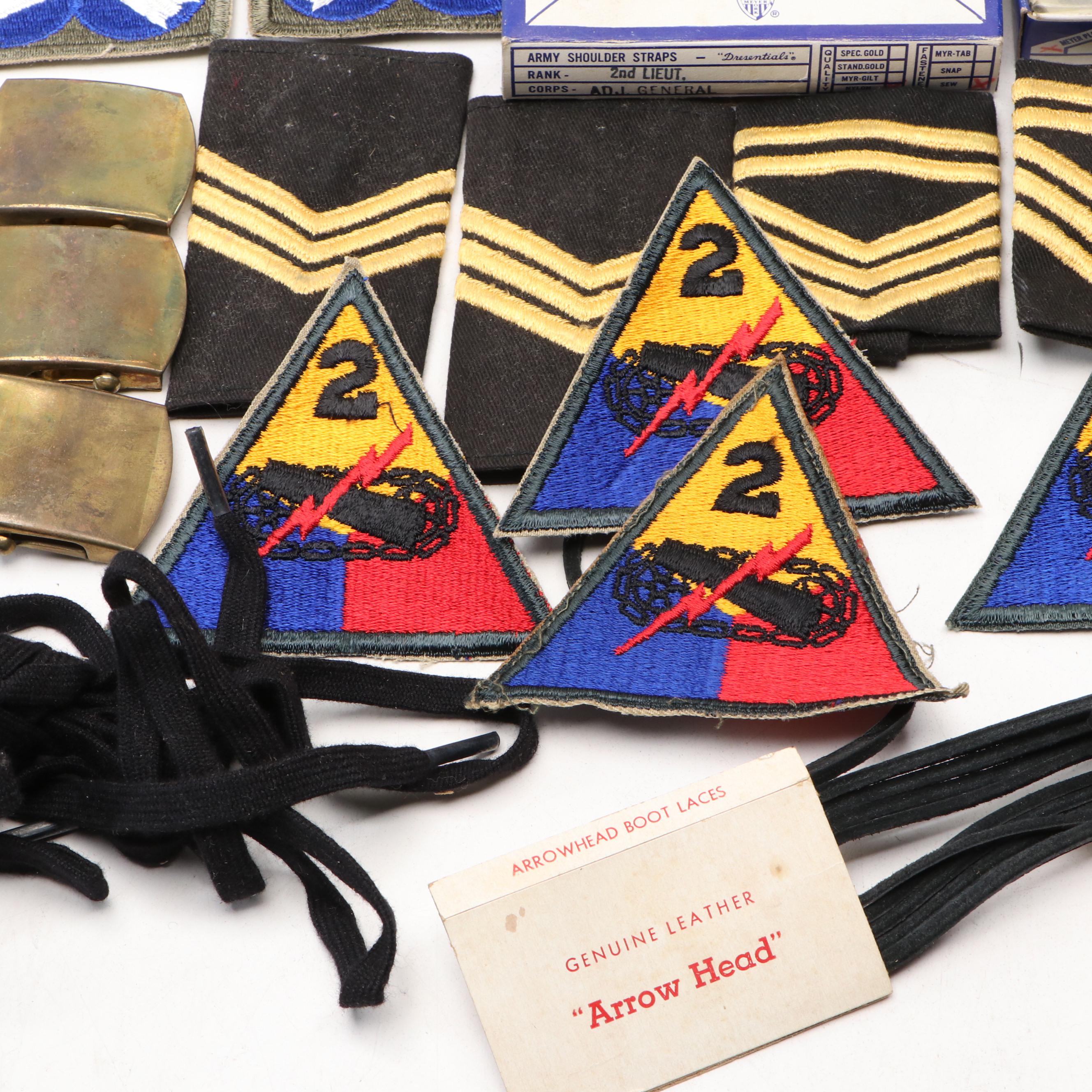 Vietnam War Era Patches, Pins, Dog Tags, Ammo Box and More