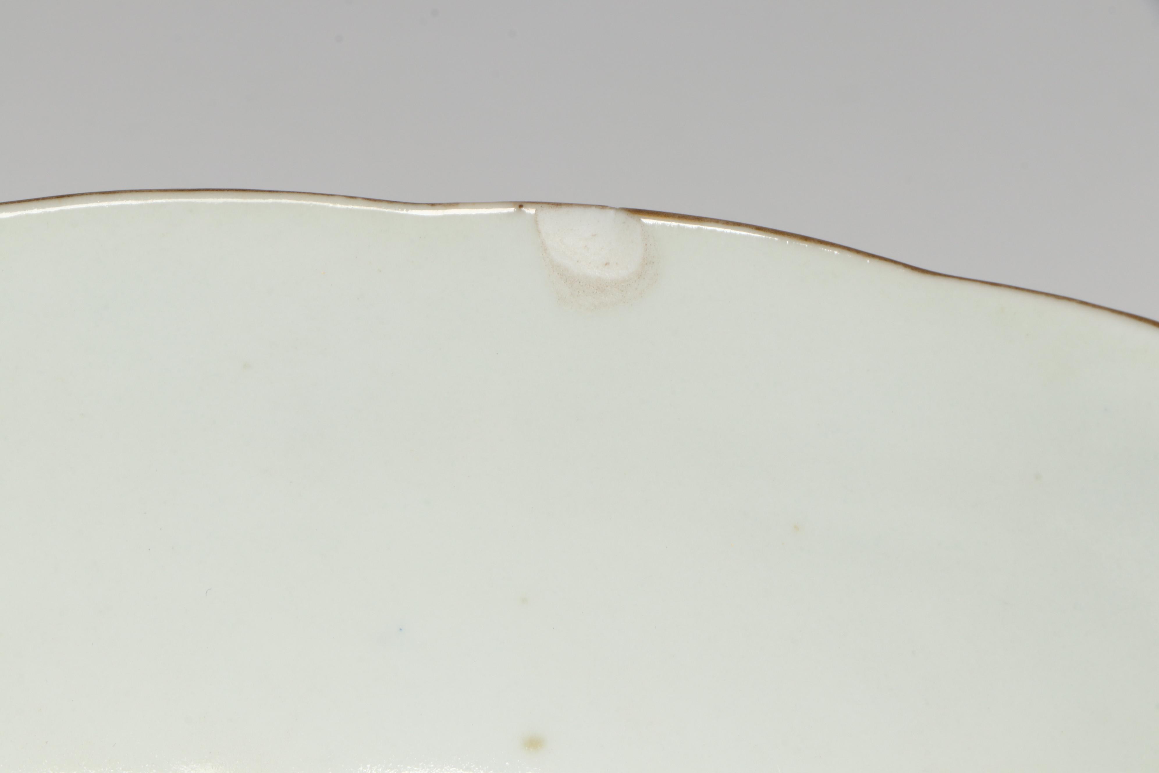 Pair of Antique Chinese Qing Dynasty Enameled Porcelain Bowls