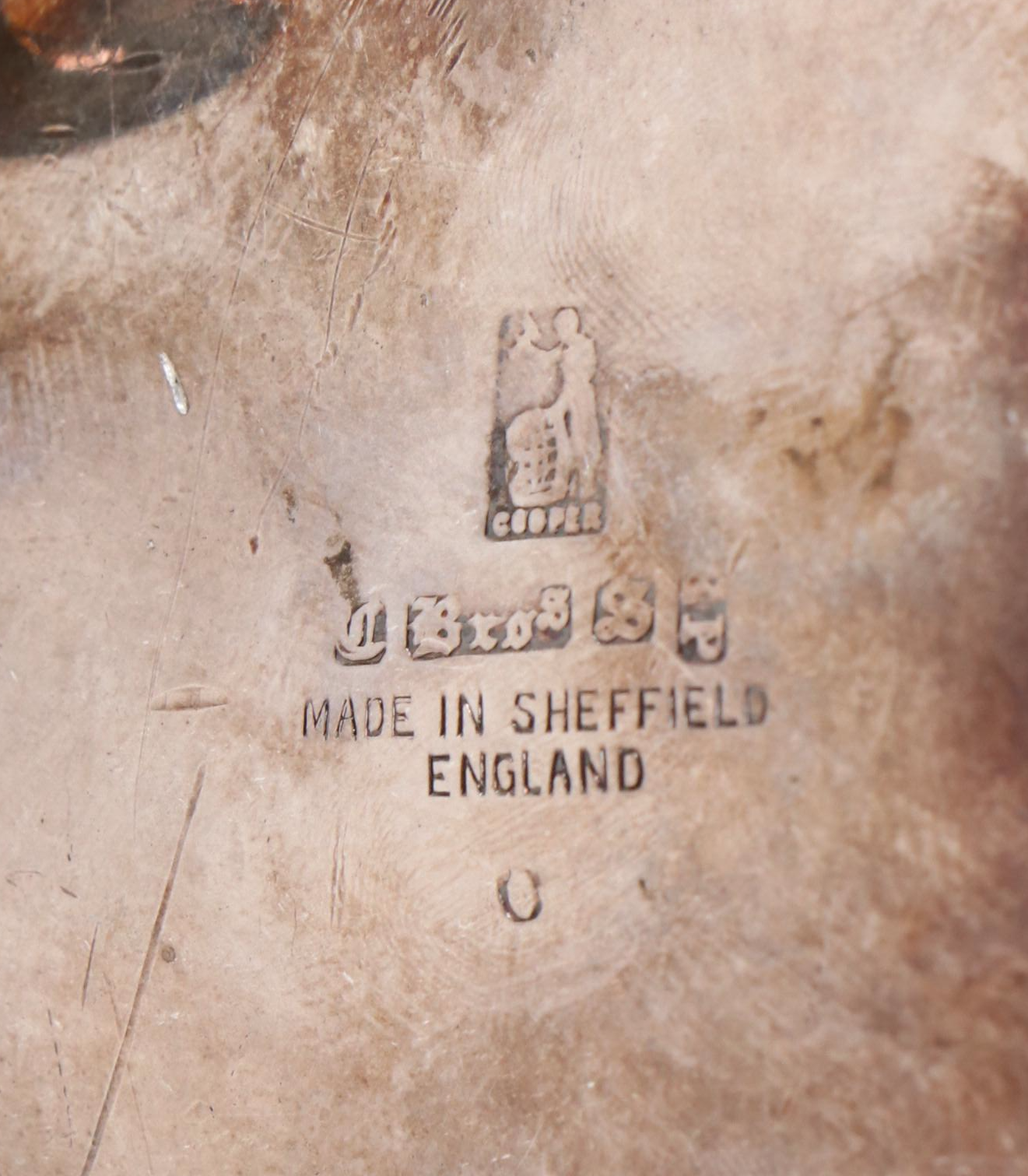 English Sheffield Victorian Bright Cut  Silver Plate Sugar Scuttle