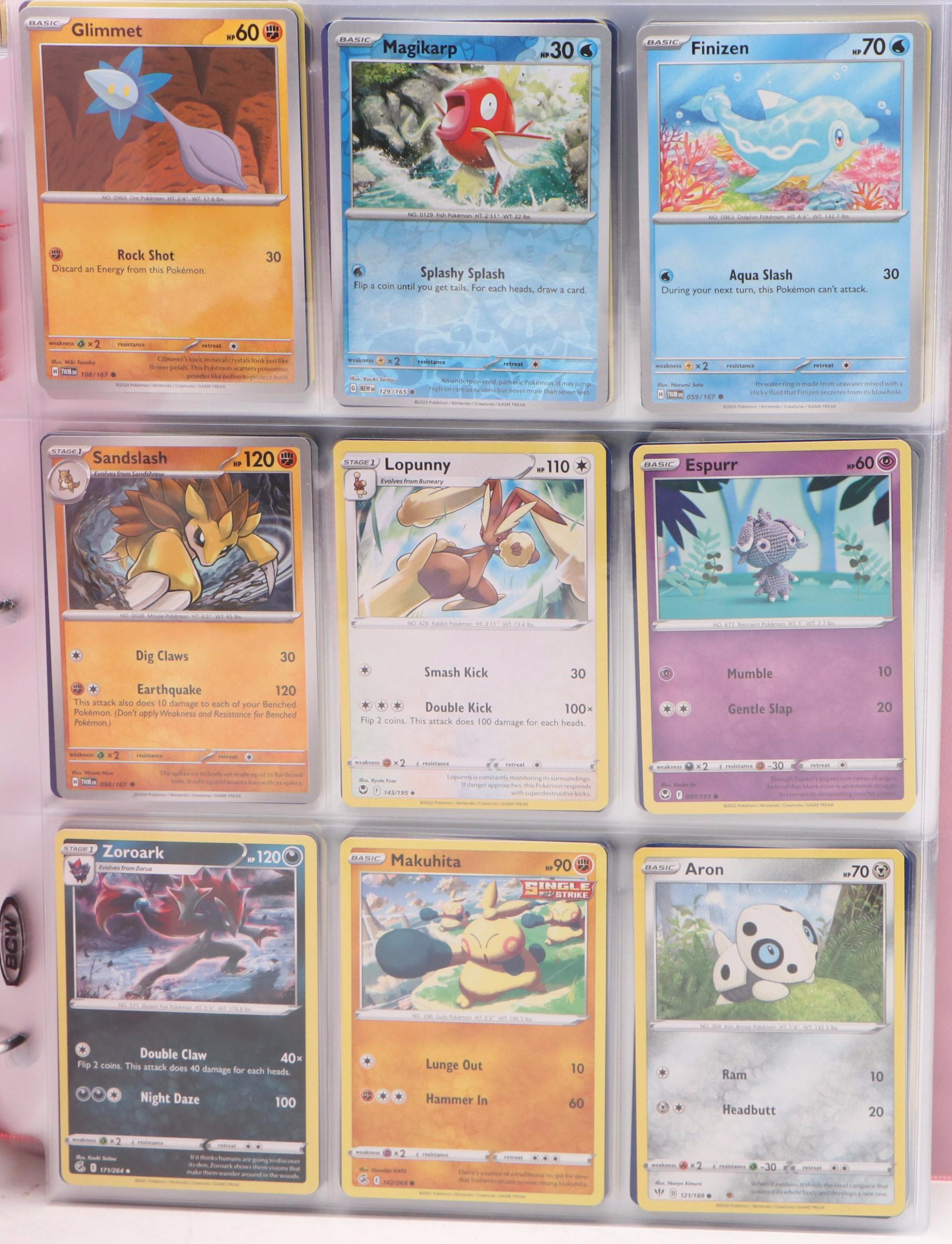 Pokémon Card Collection Featuring Holos and More, 2020s