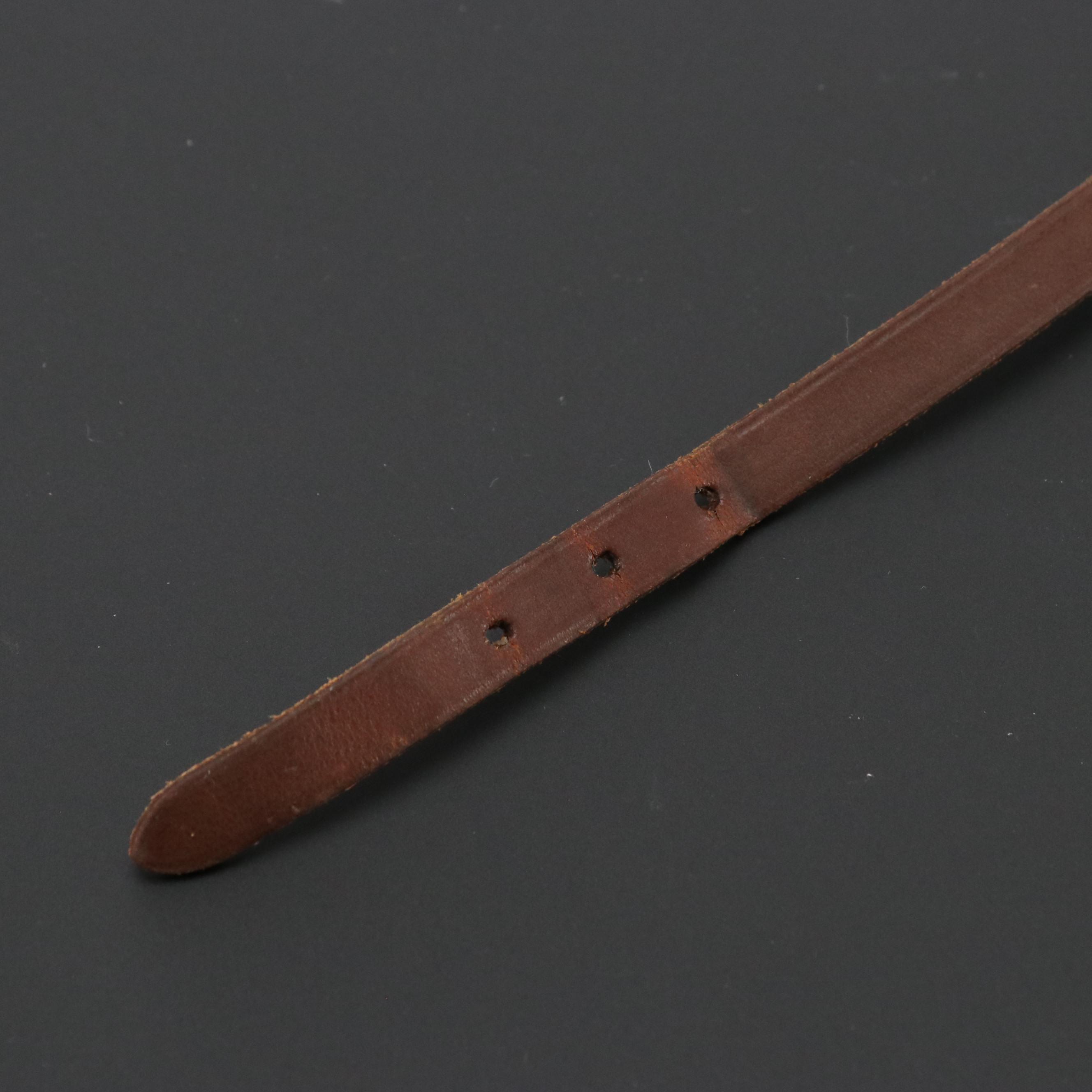 Hermès Hapi Bracelet in Tadelakt Leather