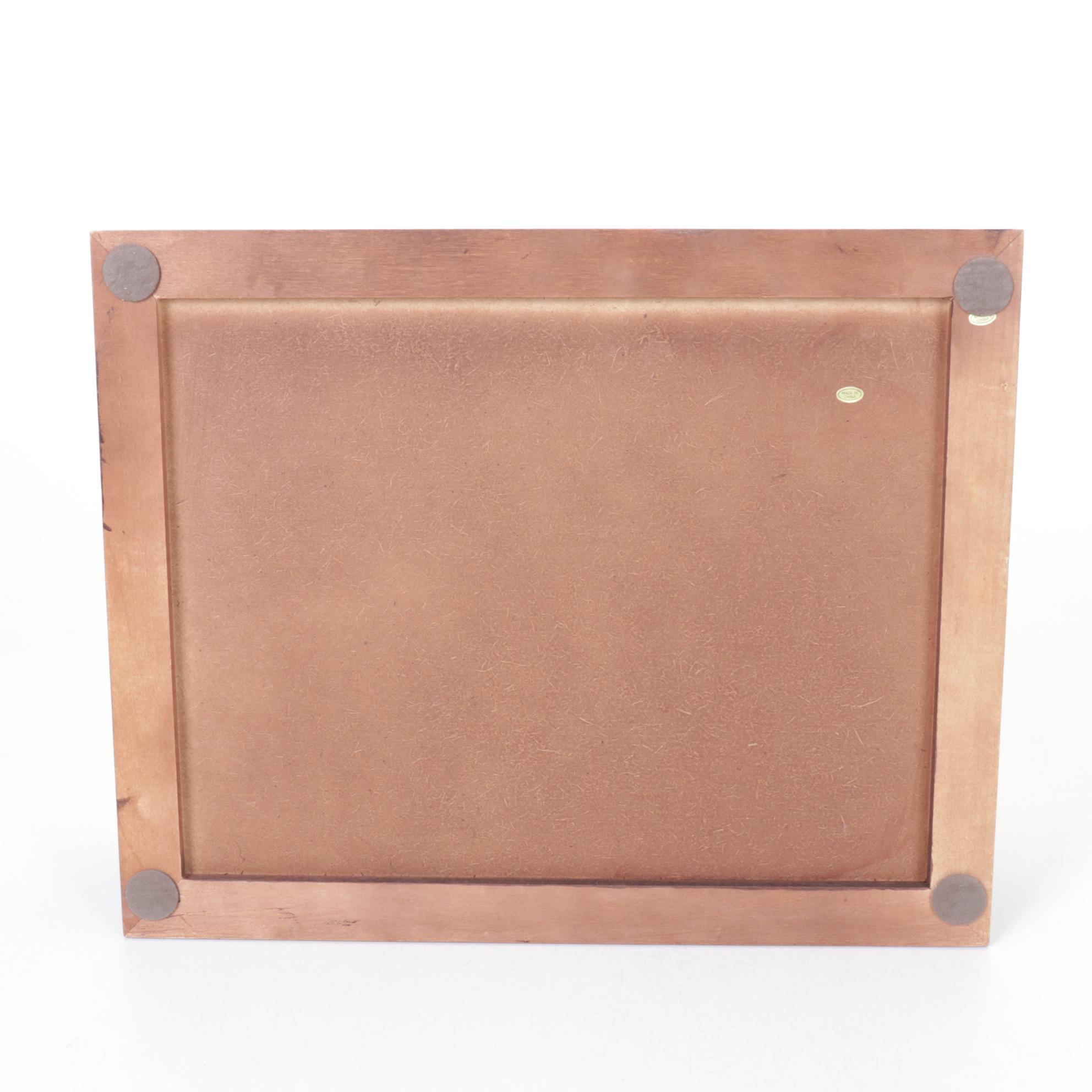 Mahogany Desk or Vanity Organizer