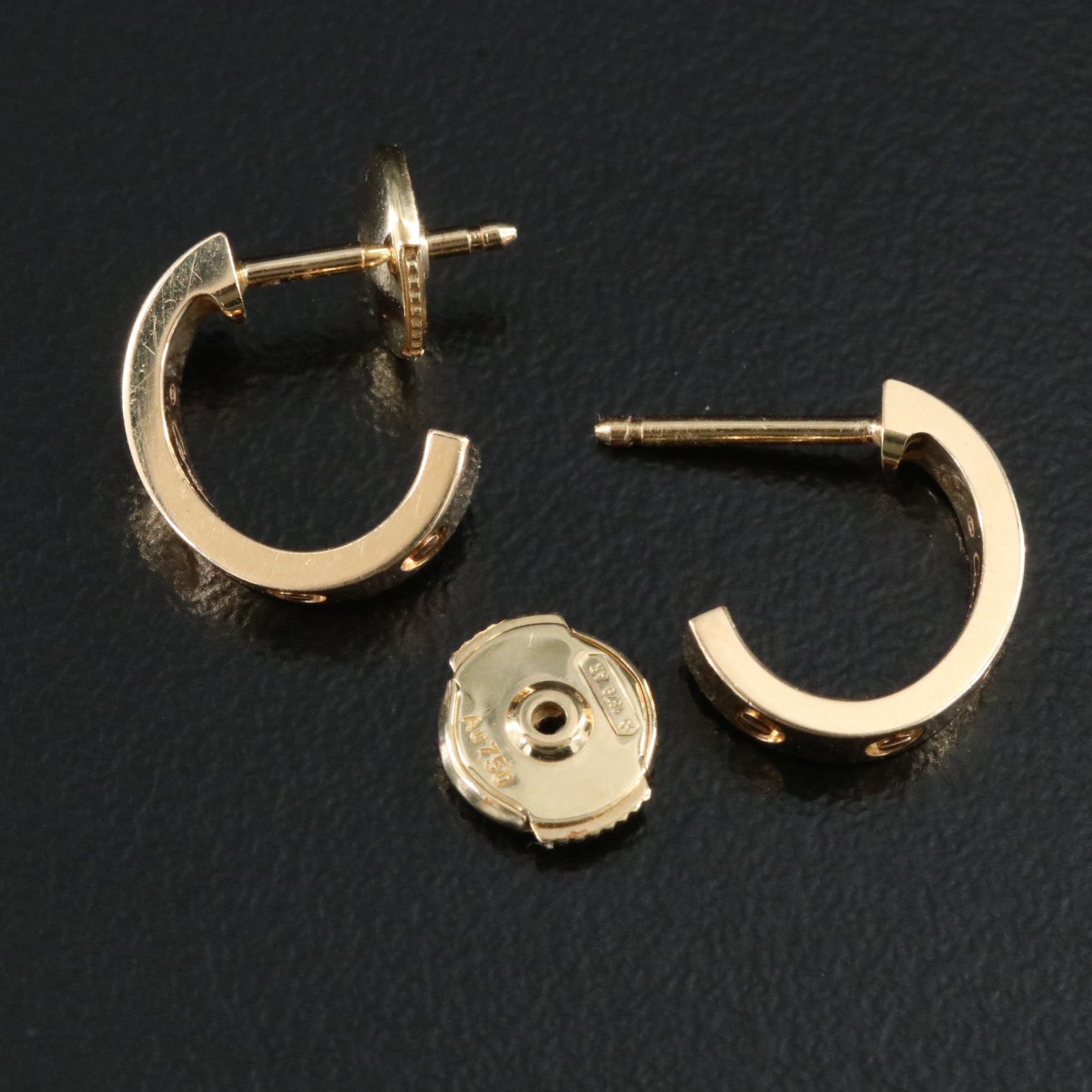 Cartier LOVE 18K Small Hoop Earrings