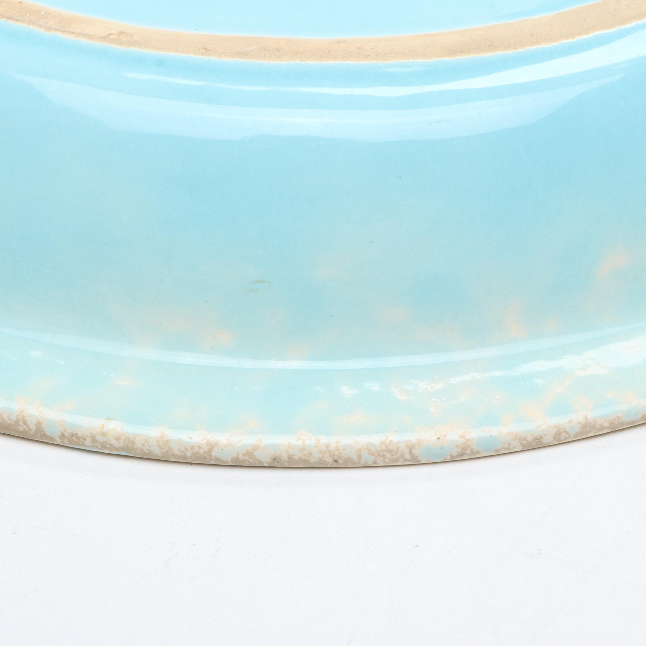 McCoy Pottery with Other Ceramic Plates and Cookware