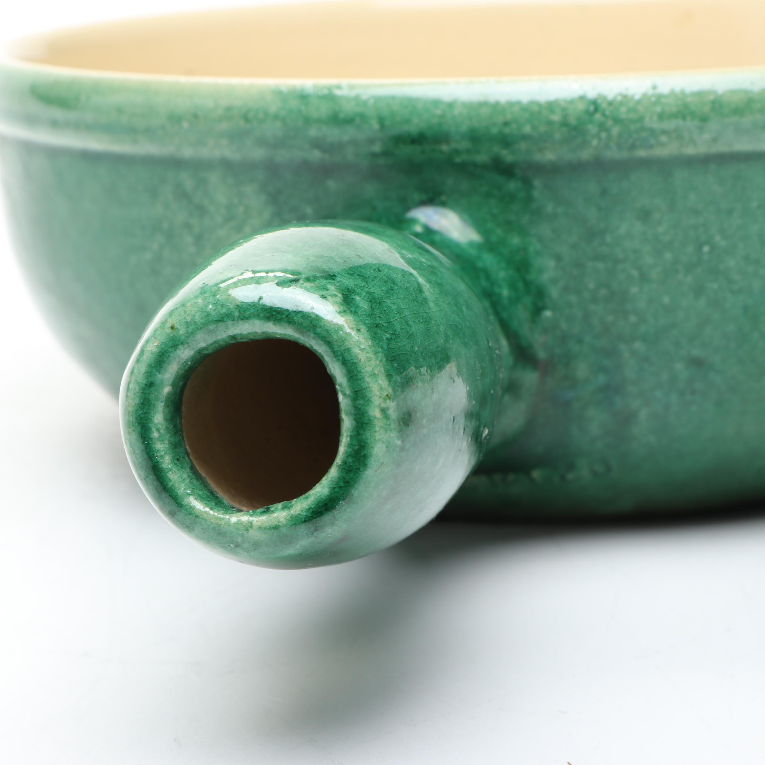 McCoy Pottery with Other Ceramic Plates and Cookware