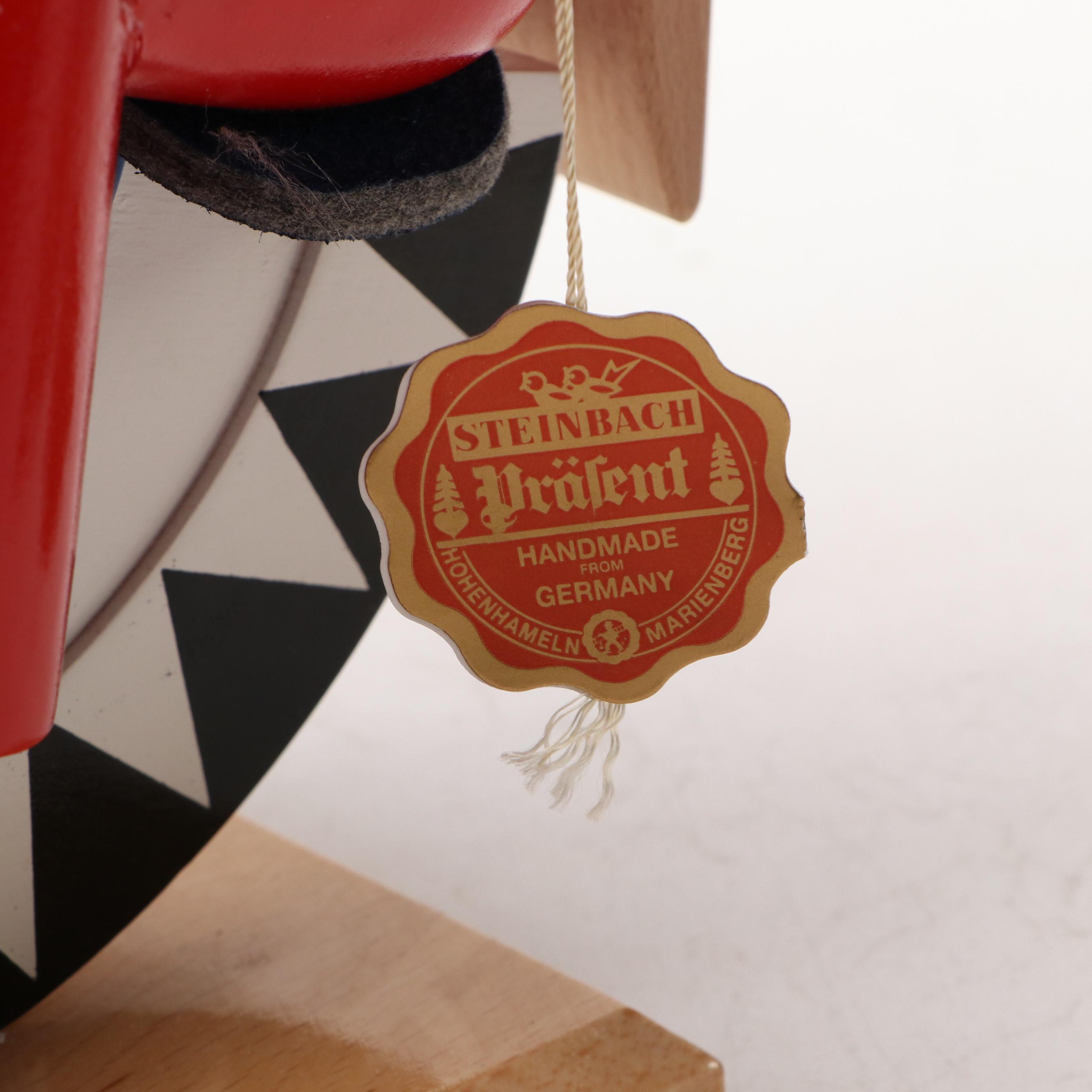 Steinbach German Handmade Santa Claus Wood Nutcrackers