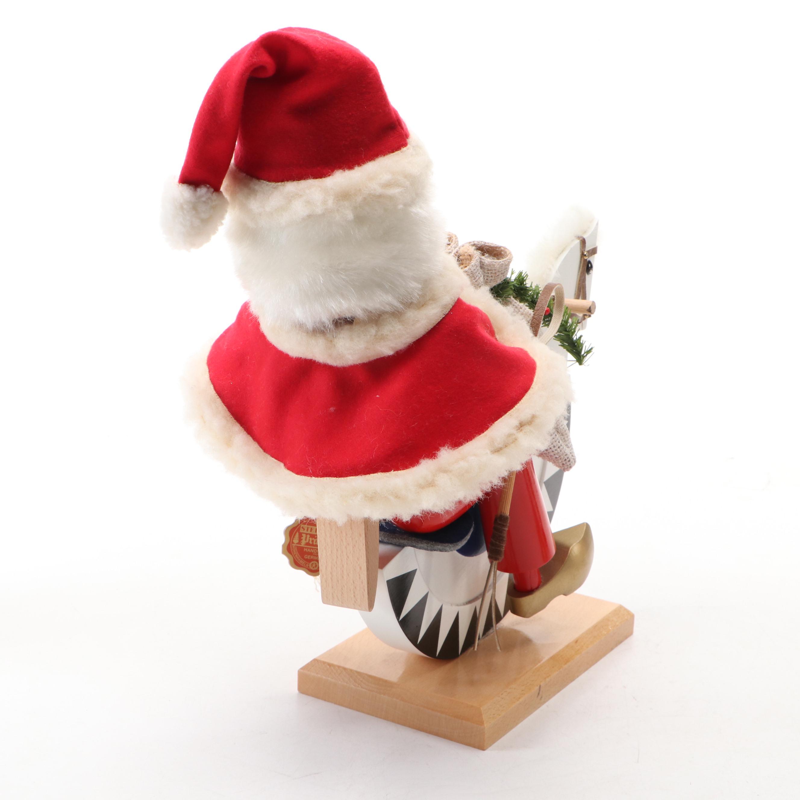 Steinbach German Handmade Santa Claus Wood Nutcrackers