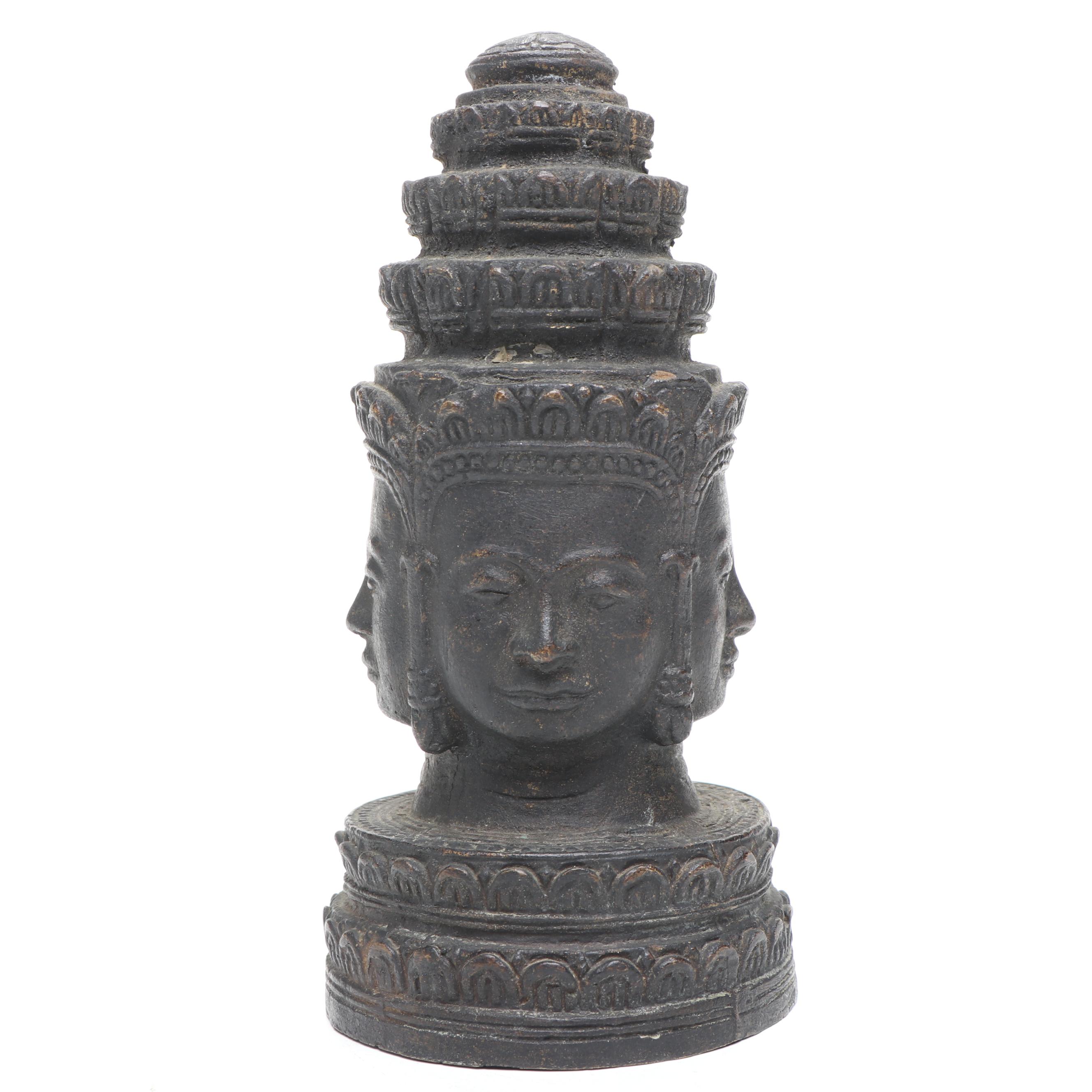 Bronze Shiva Head