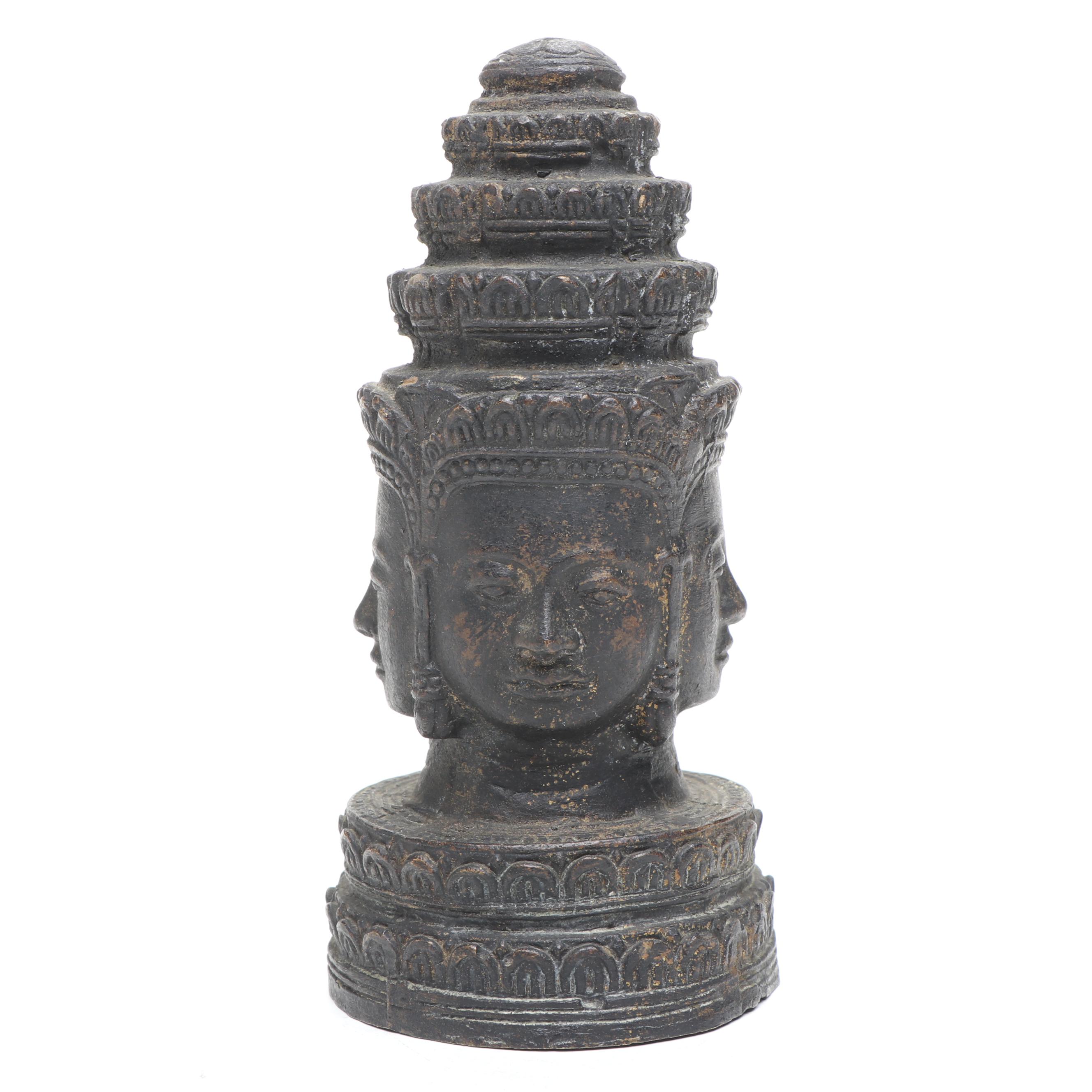 Bronze Shiva Head