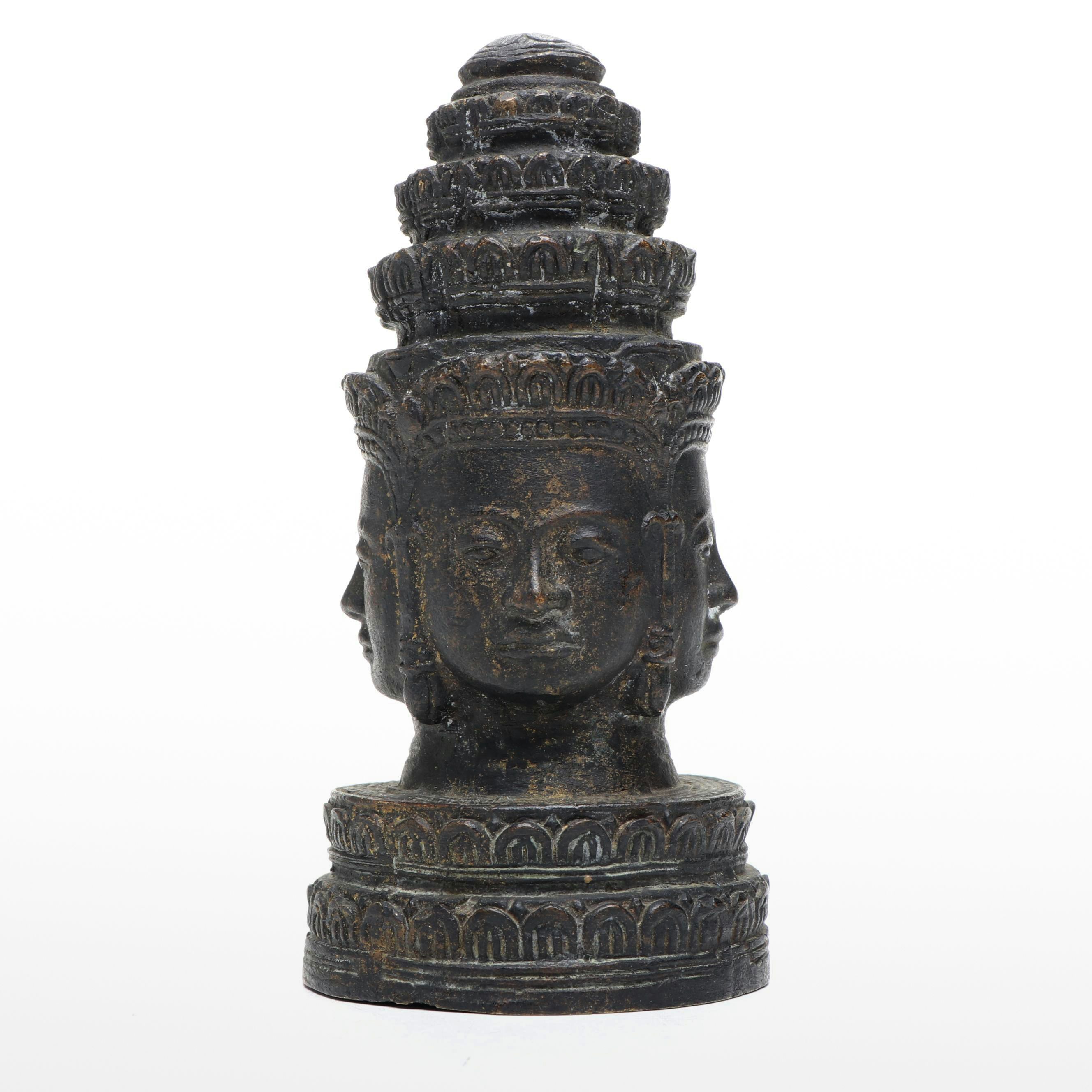 Bronze Shiva Head
