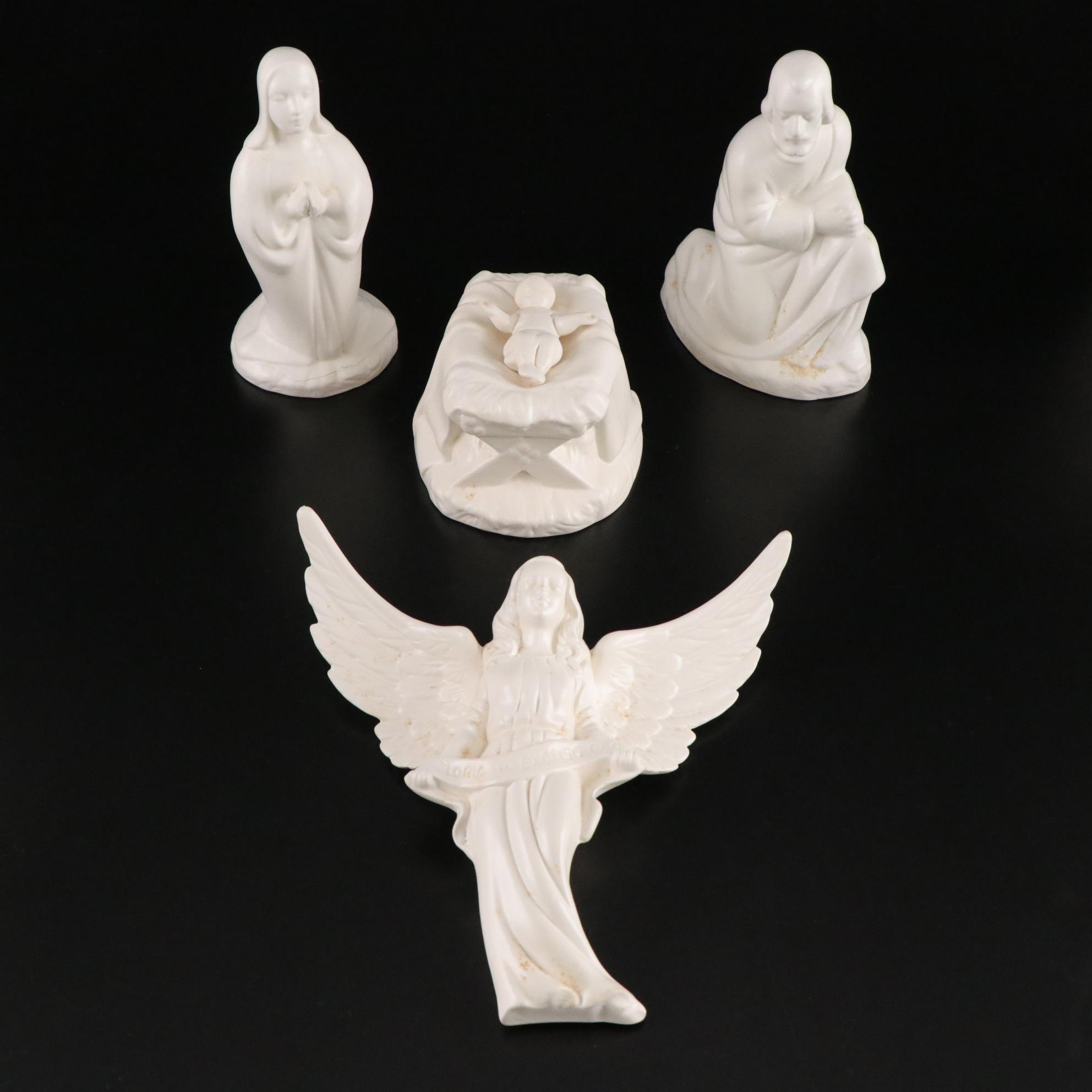 Holland Mold Ceramic Nativity Figurines