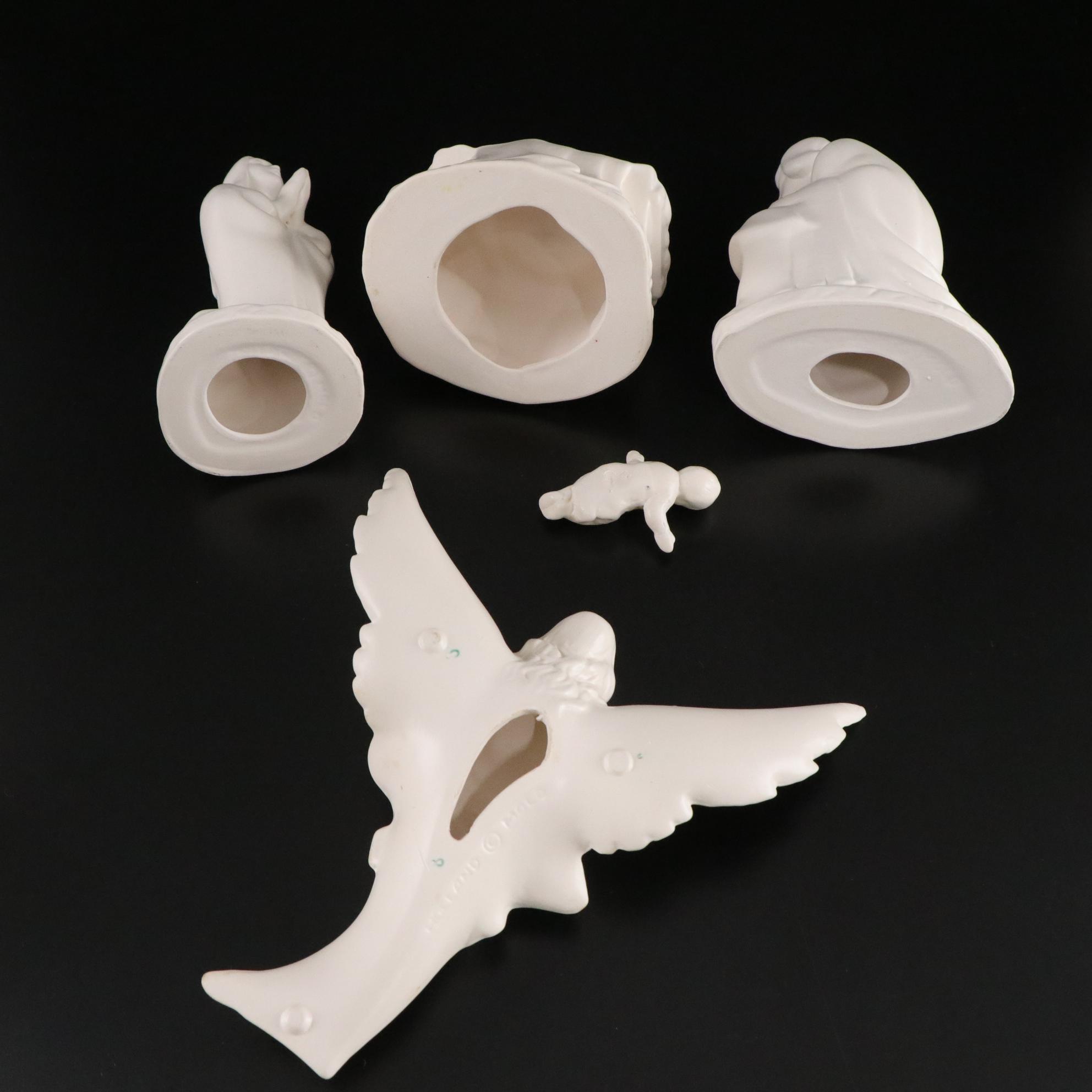 Holland Mold Ceramic Nativity Figurines