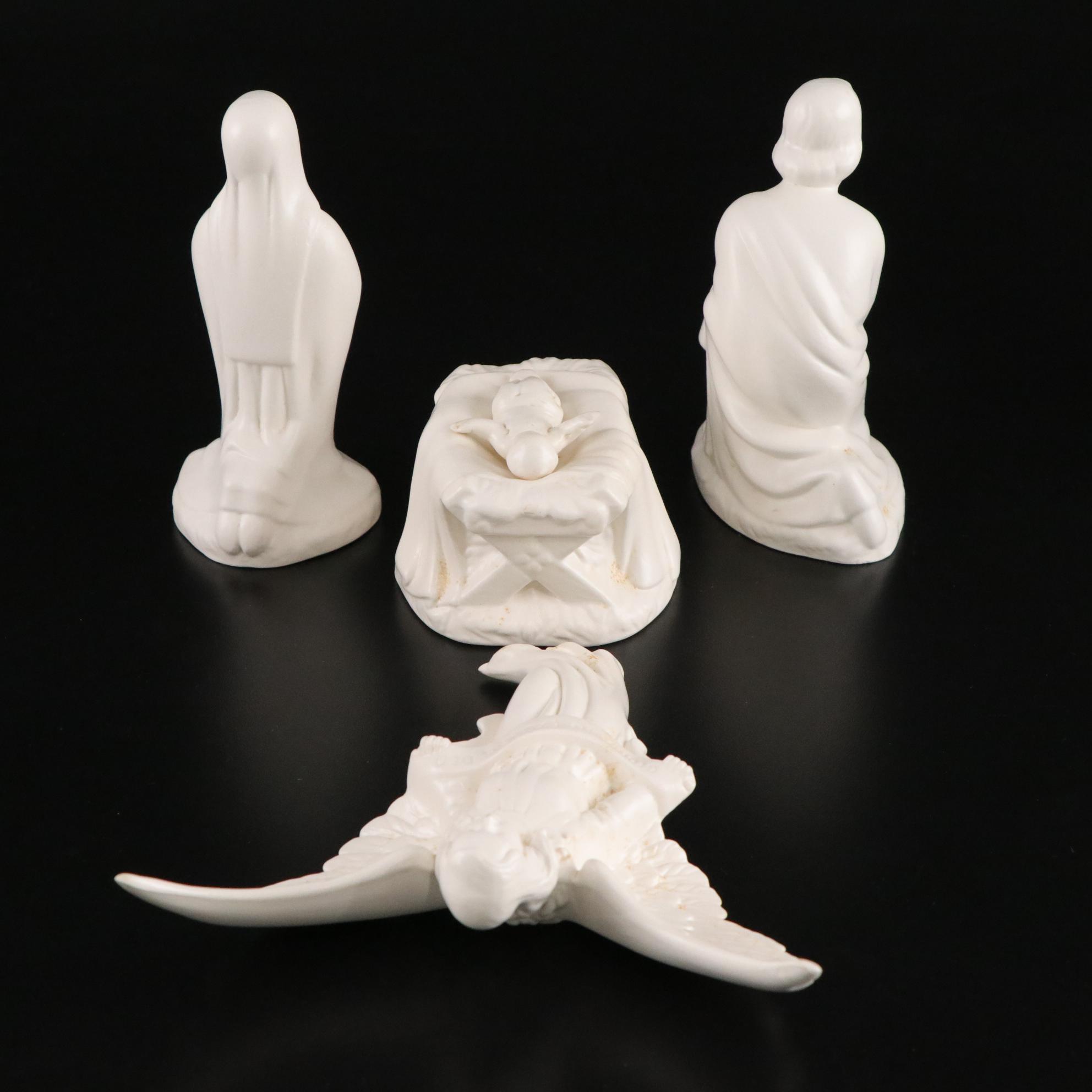 Holland Mold Ceramic Nativity Figurines