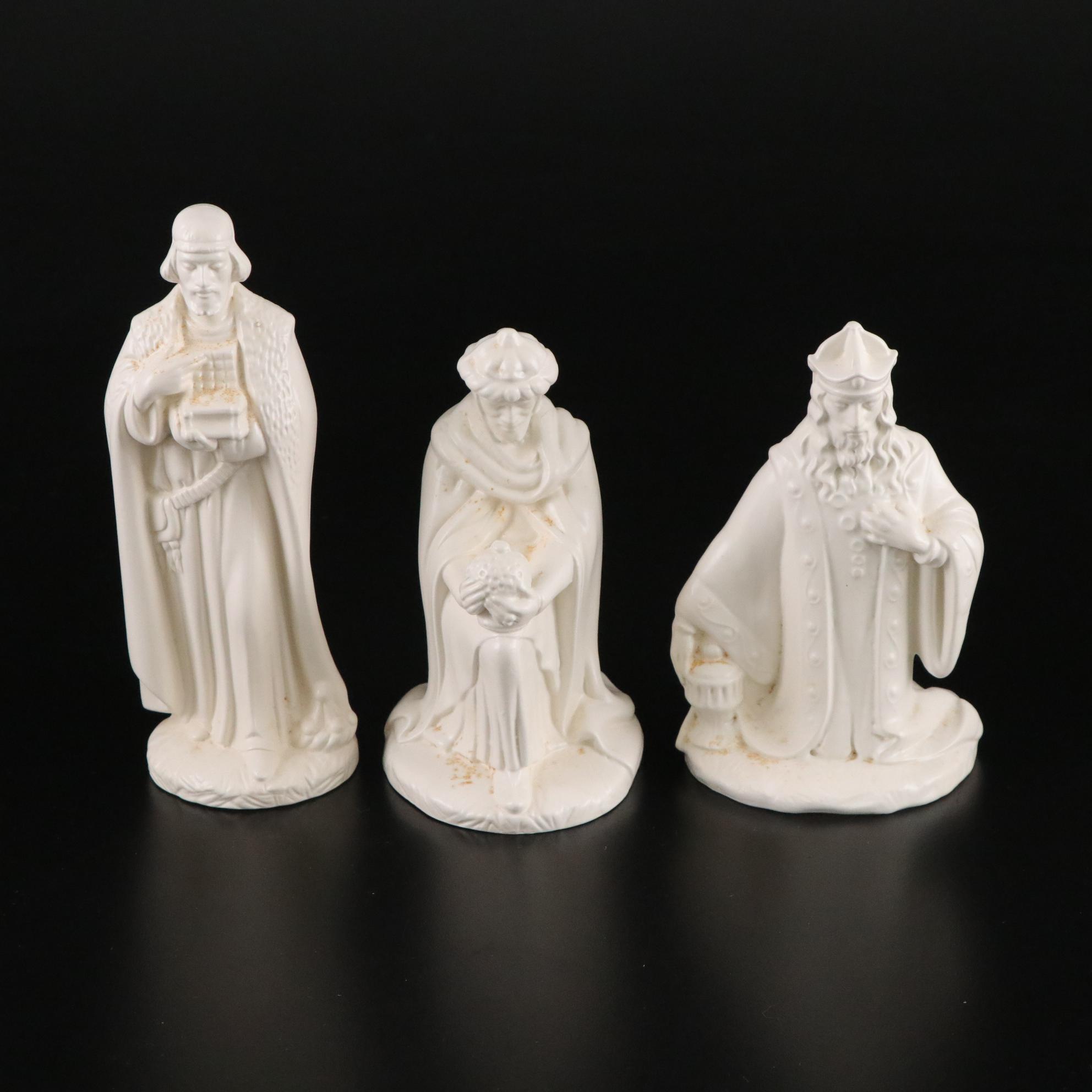 Holland Mold Ceramic Nativity Figurines