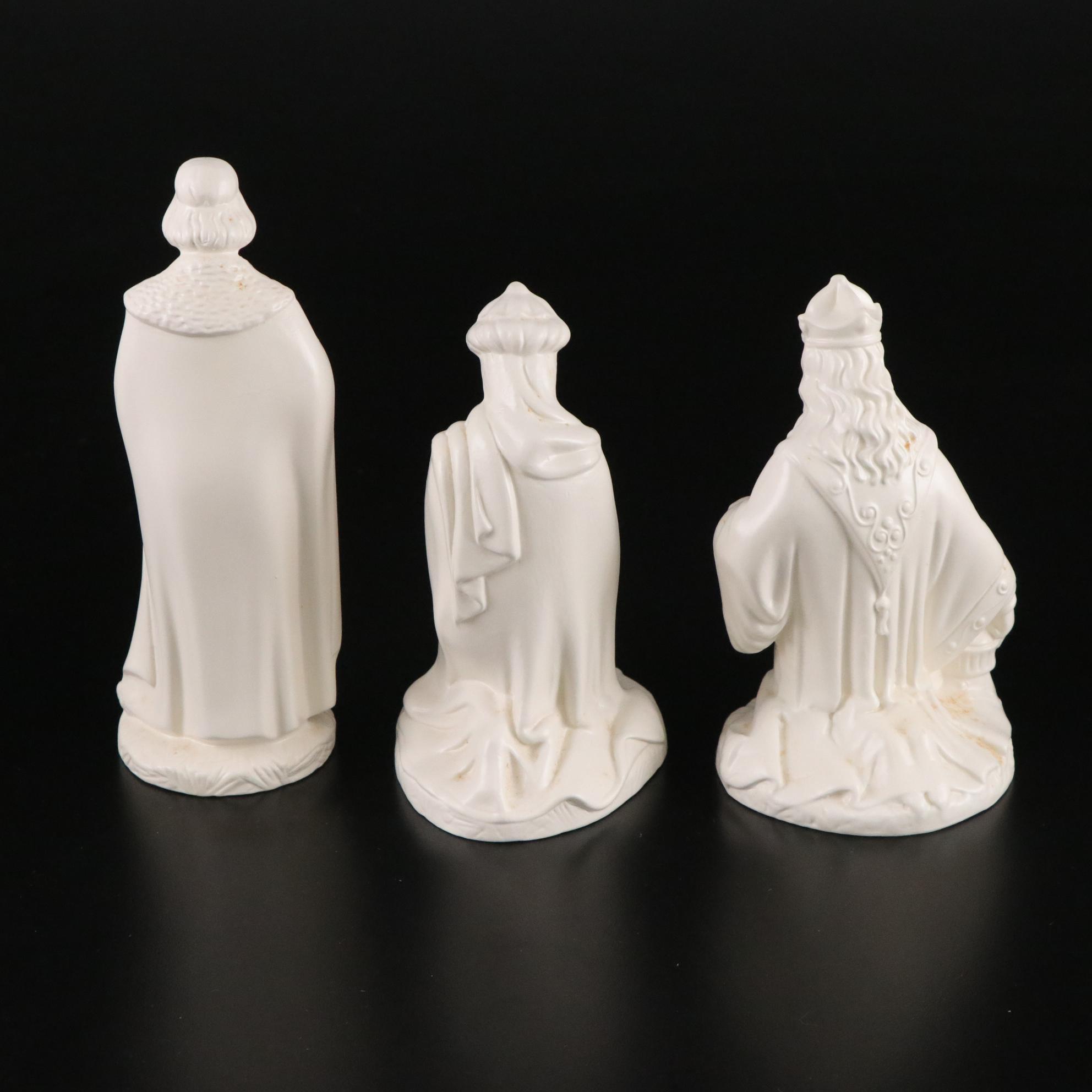 Holland Mold Ceramic Nativity Figurines