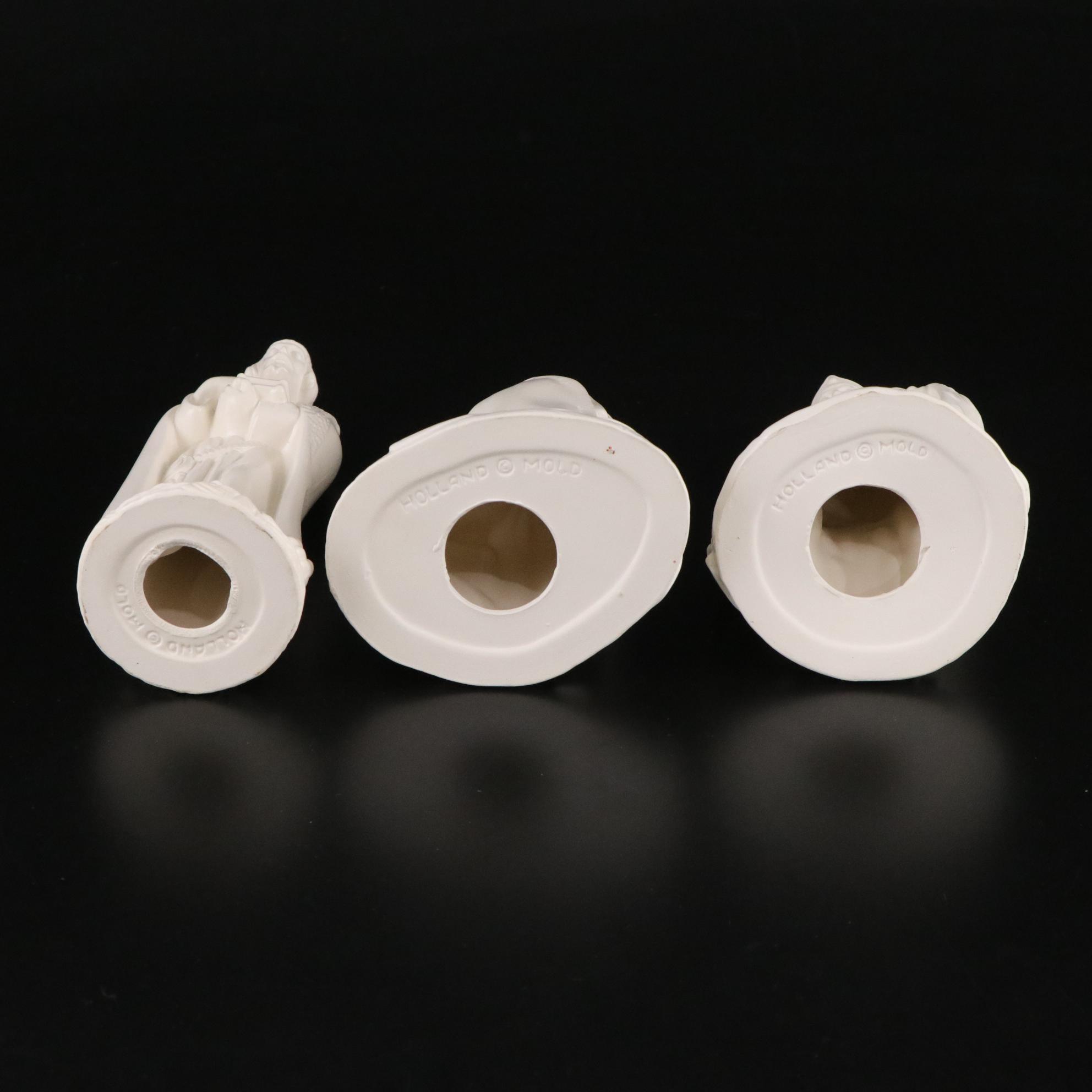 Holland Mold Ceramic Nativity Figurines